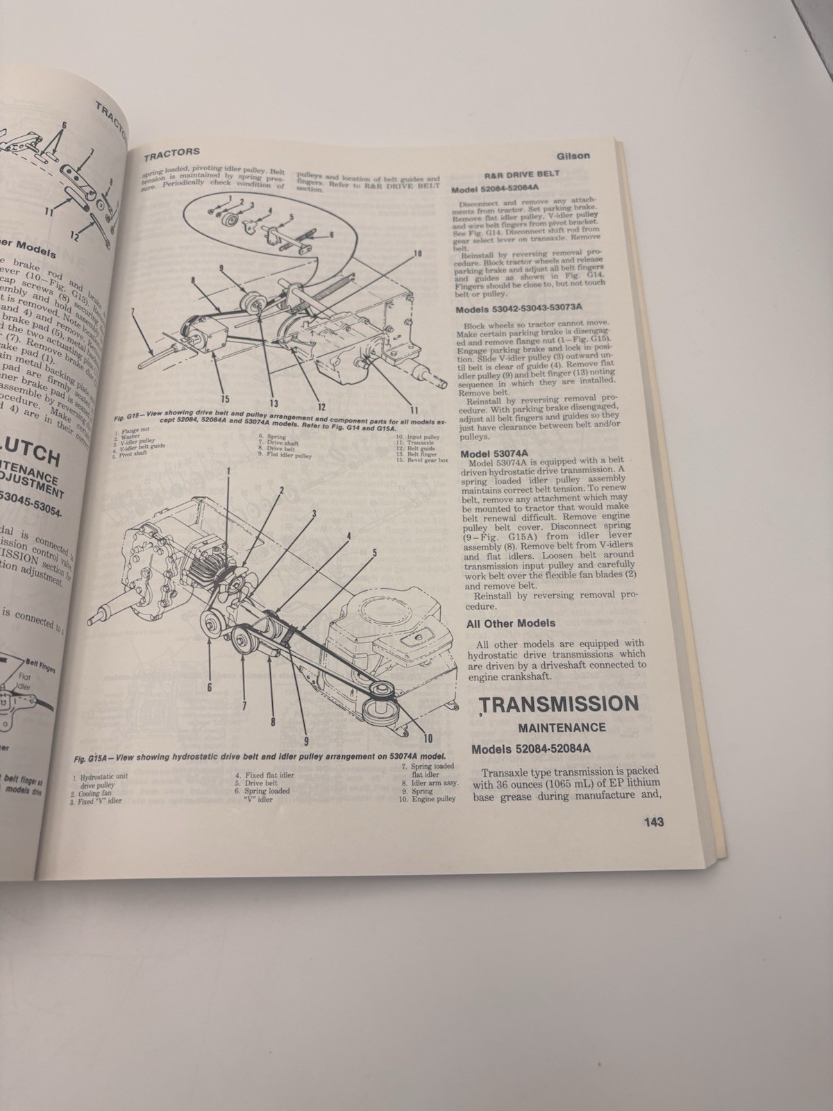 COMPACT TRACTOR SERVICE MANUAL TECHNICAL PUBLICATIONS BOOK VTG RARE