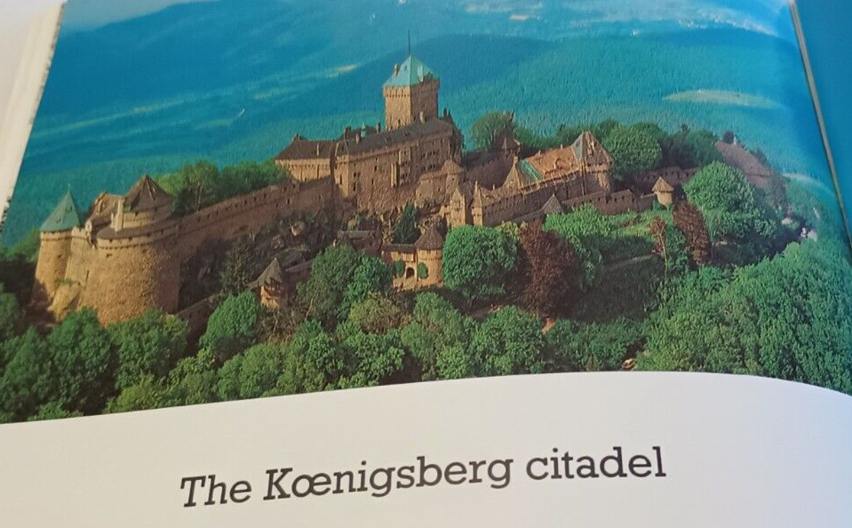 Alsace Castle Visitor Guidebook 1985 Haut-Koenigsbourg 40 Pages 6 x9 inches