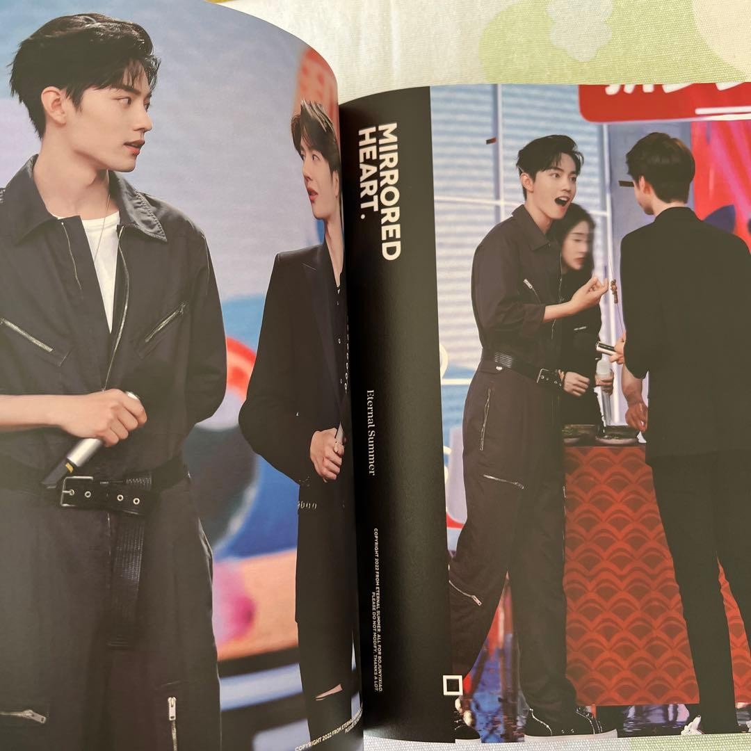 Xiao Zhan & Wang Yibo Photo Collection A4 2cm thick Chinese Celebrities