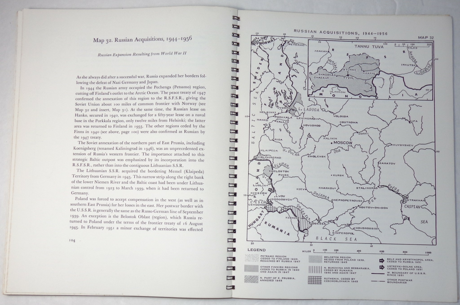 Russian History Atlas Eleven Centuries Maps Allen F. Chew Yale University Press