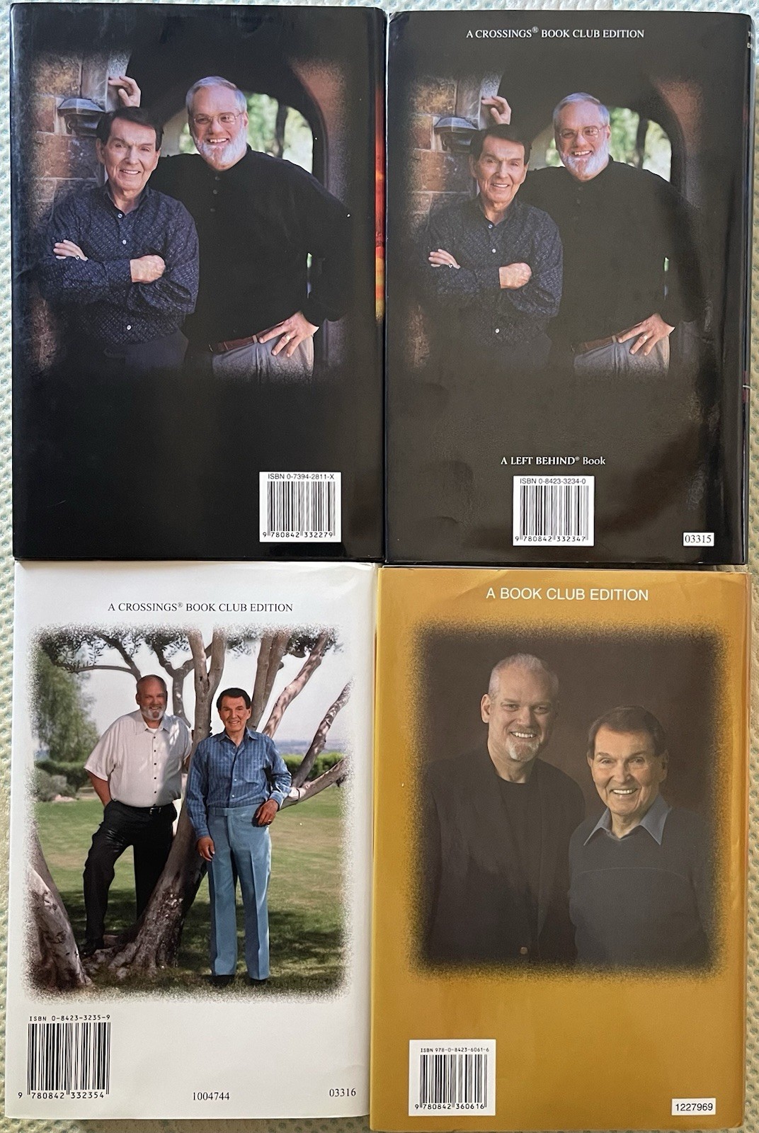 Tim LaHaye & Jerry B. Jenkins Left Behind Series Hardcover Book Club Editions