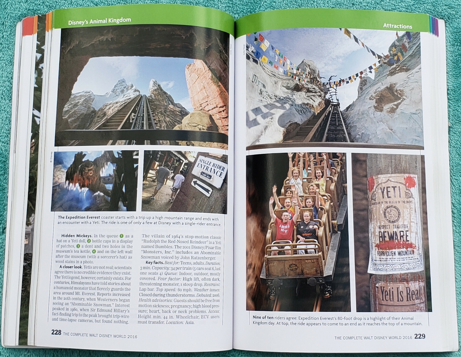The Complete Walt Disney World 2016 Trade Paperback 390 Pages & Over 440 Photos
