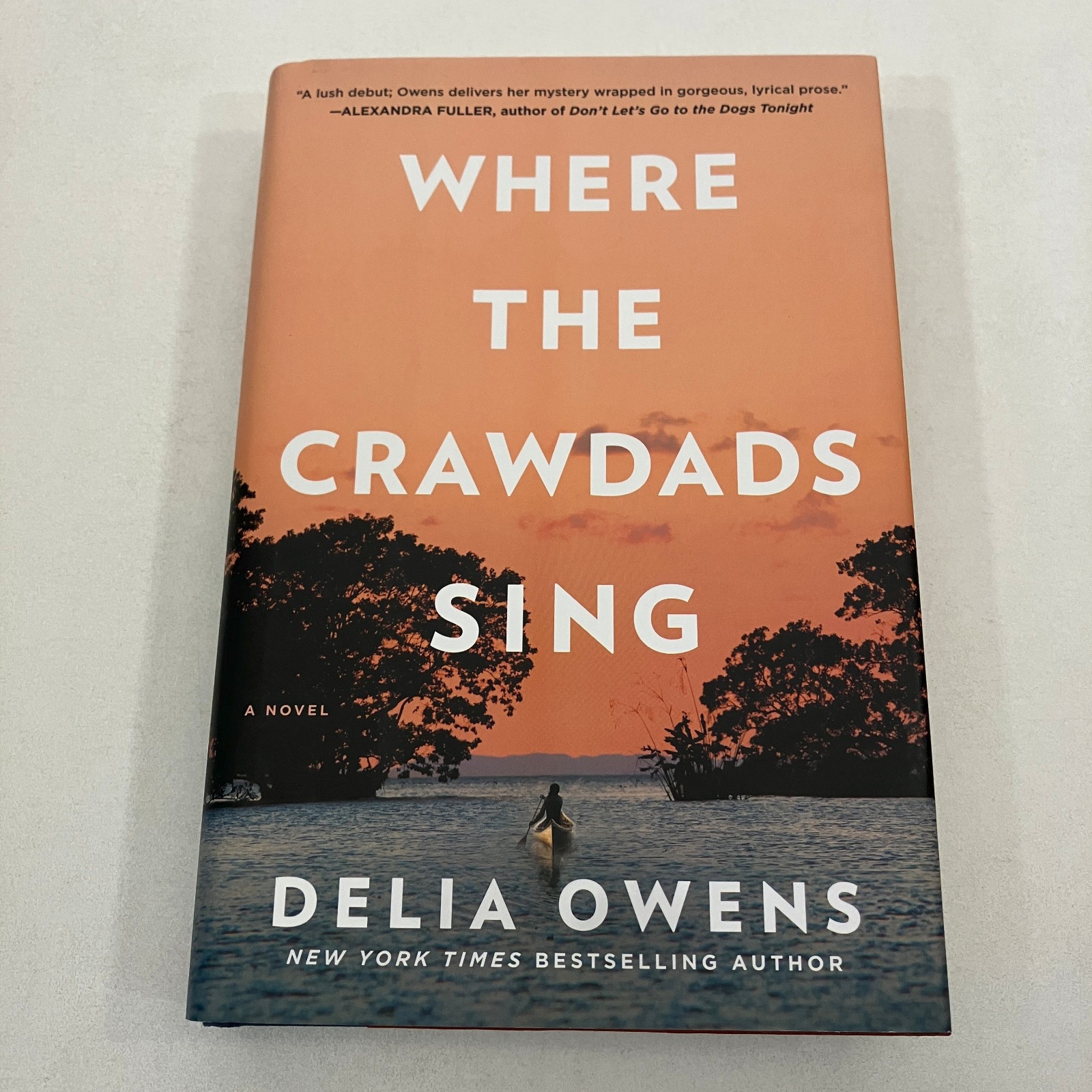 Where The Crawdads Sing Delia Owens First Edition 3rd Printing 2018 Putnam HCDJ