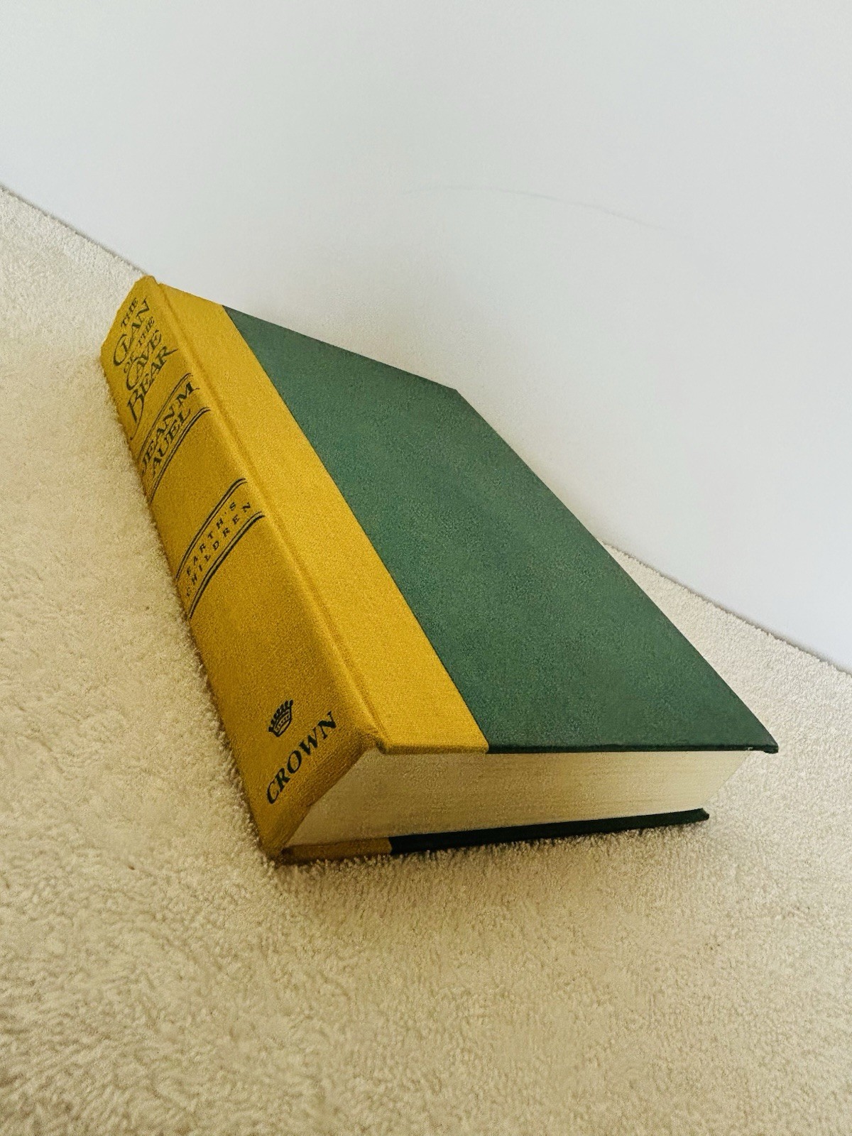 Clan Of The Cave Bear Jean M. Auel 1st Edition/1st Print HCDJ Earth’s Children