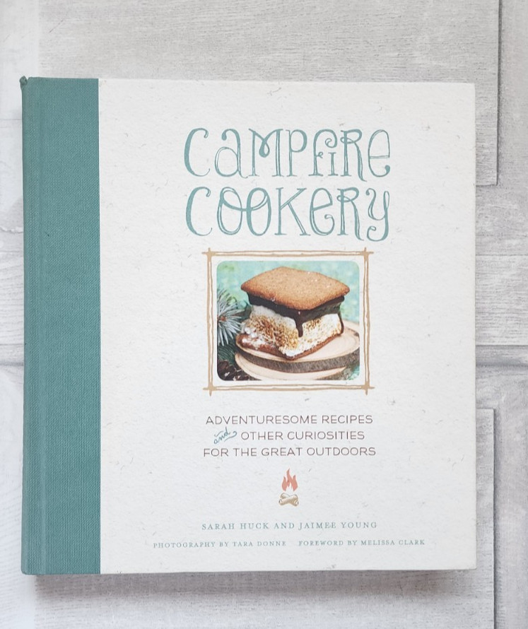 Campfire Cookery Adventuresome Recipes Great Outdoors hardcover 302 pages nice