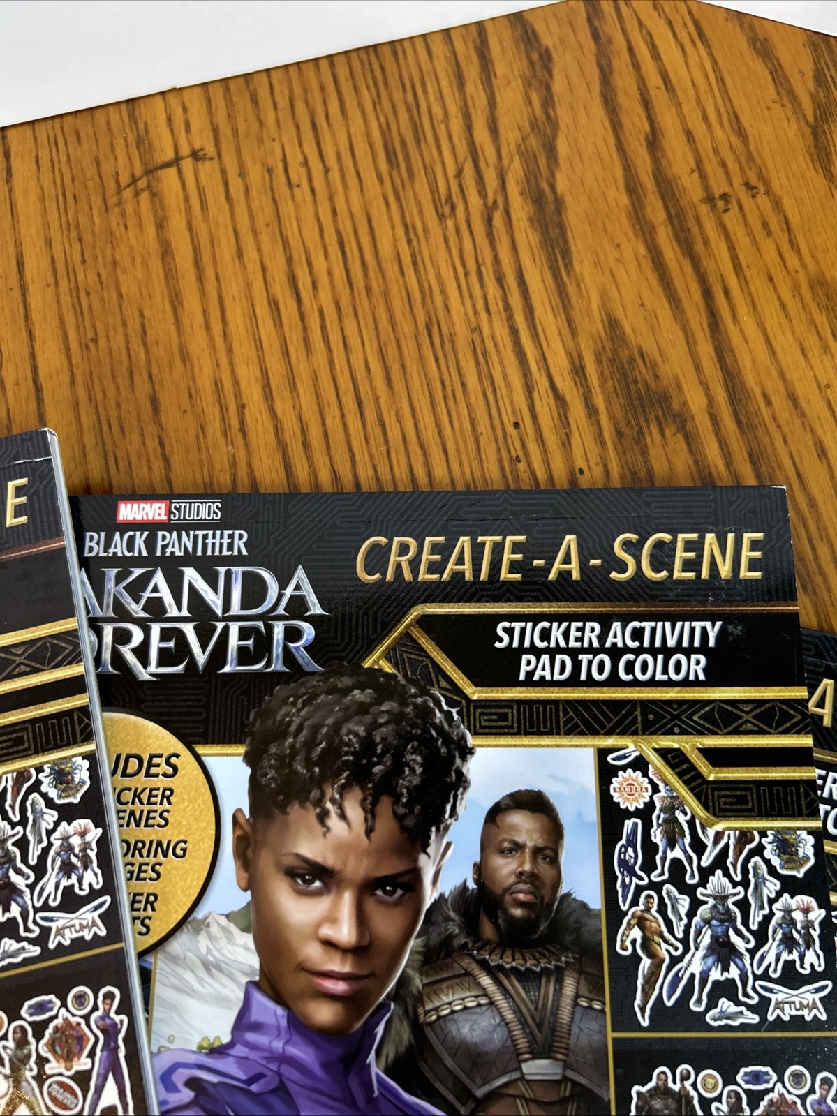 5 Marvel Studios Black Panther Wakanda Forever Create-A-Scene Complete EUC *Read