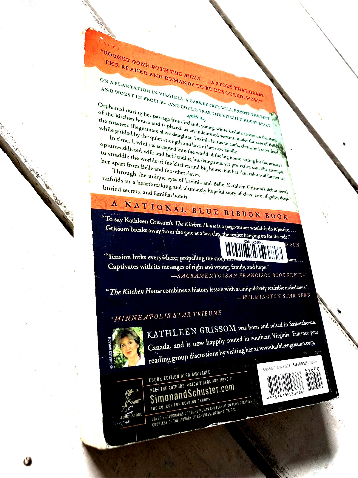 The Kitchen House Kathleen Grissom Paperback Historical Fiction Bestseller