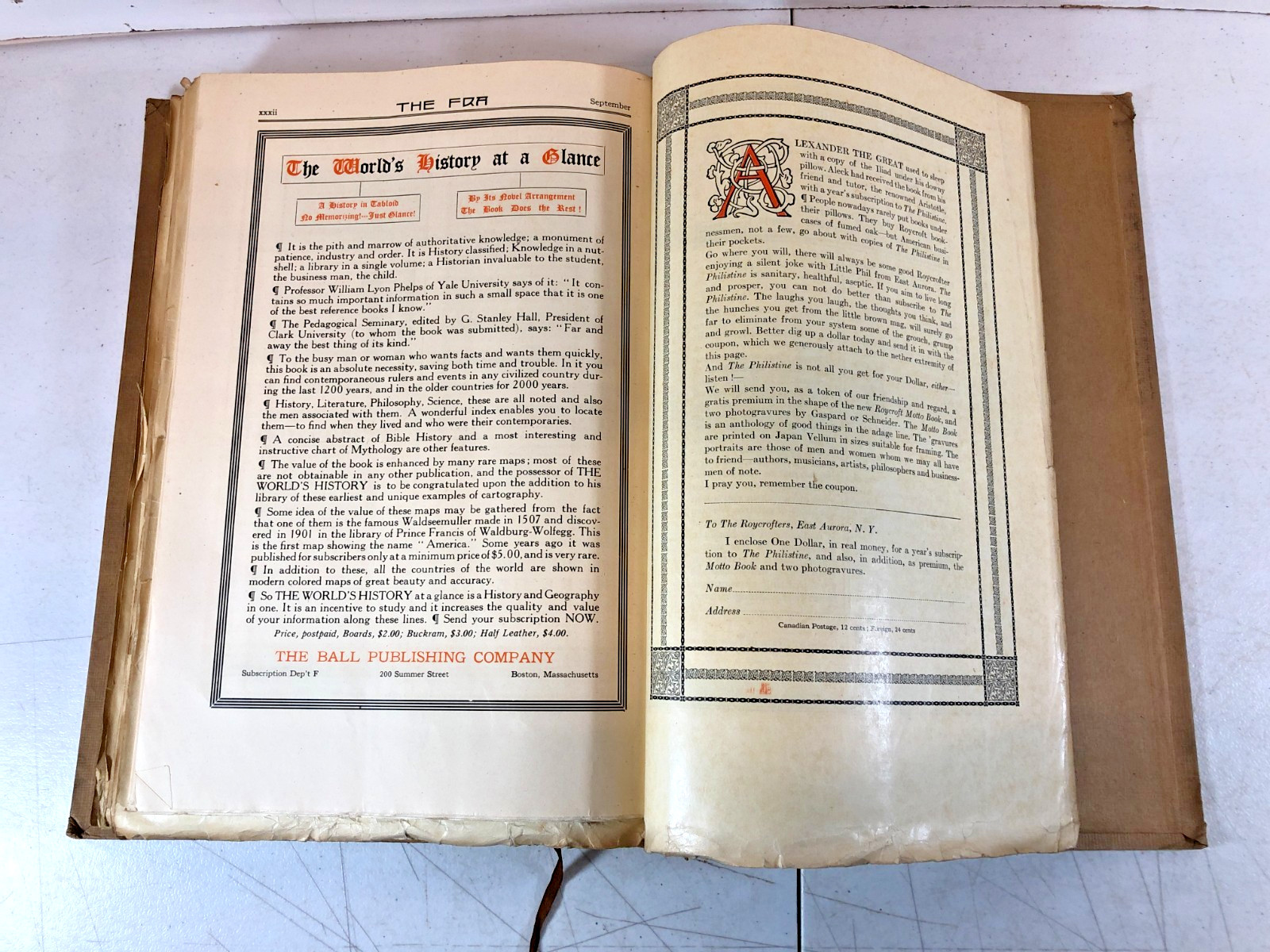 Vol 13: The FRA: Exponent of The American Philosophy, April-Sept 1914, E-119