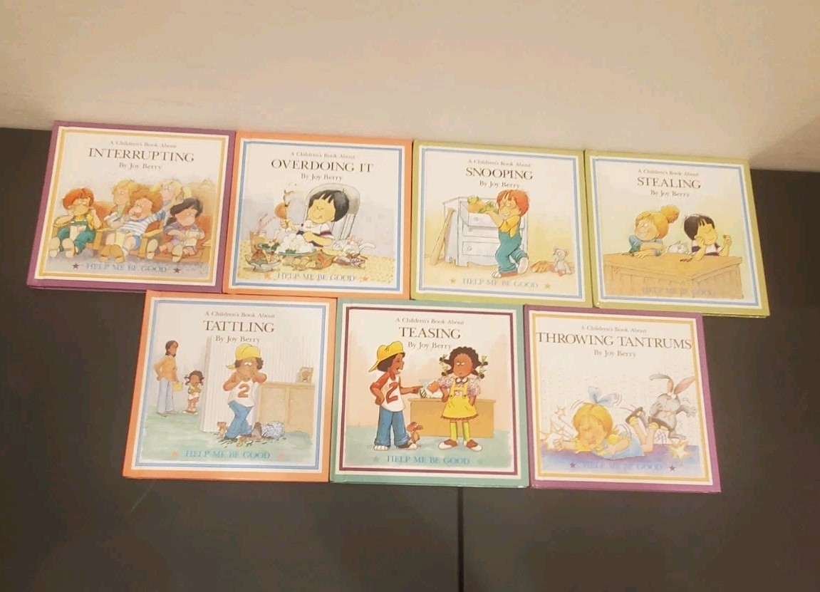 Joy Berry Help Me Be Good Children’s Book Lot of 22 Hardcover Books Manners