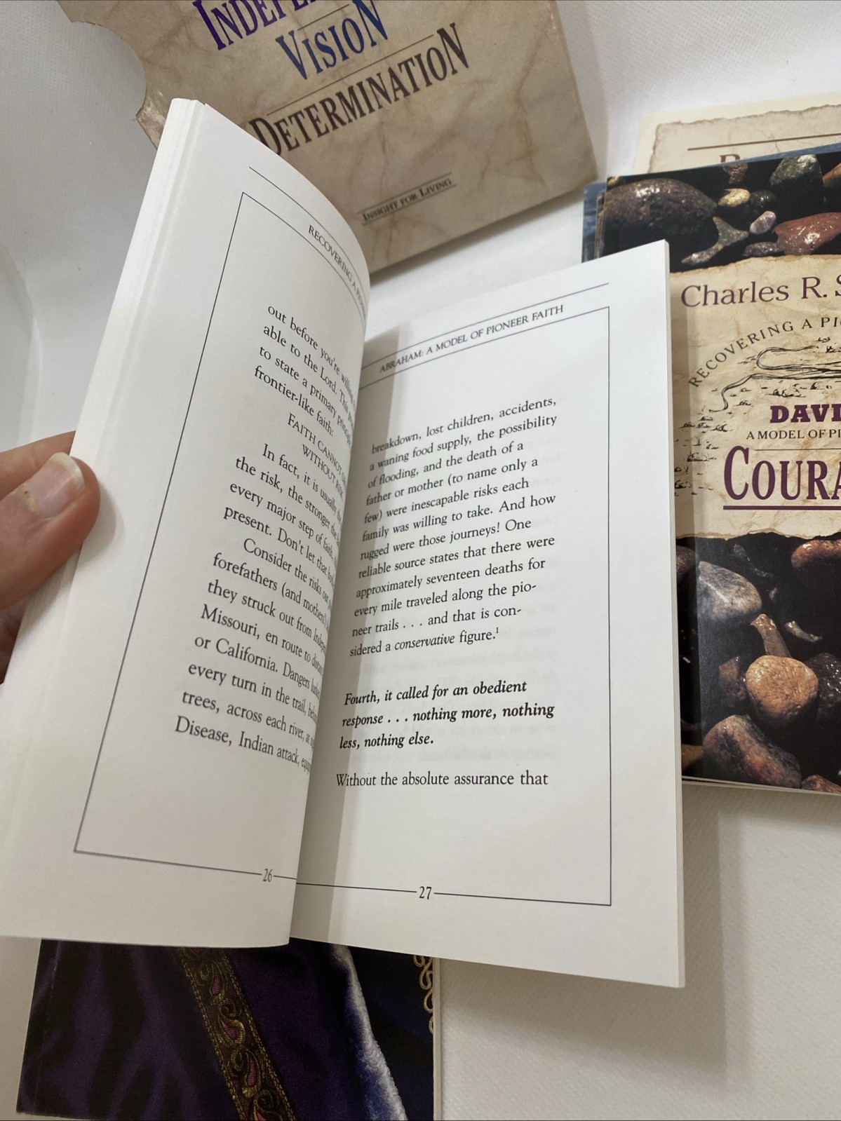 Charles R Swindoll Recovering A Pioneering Spirit Book Set