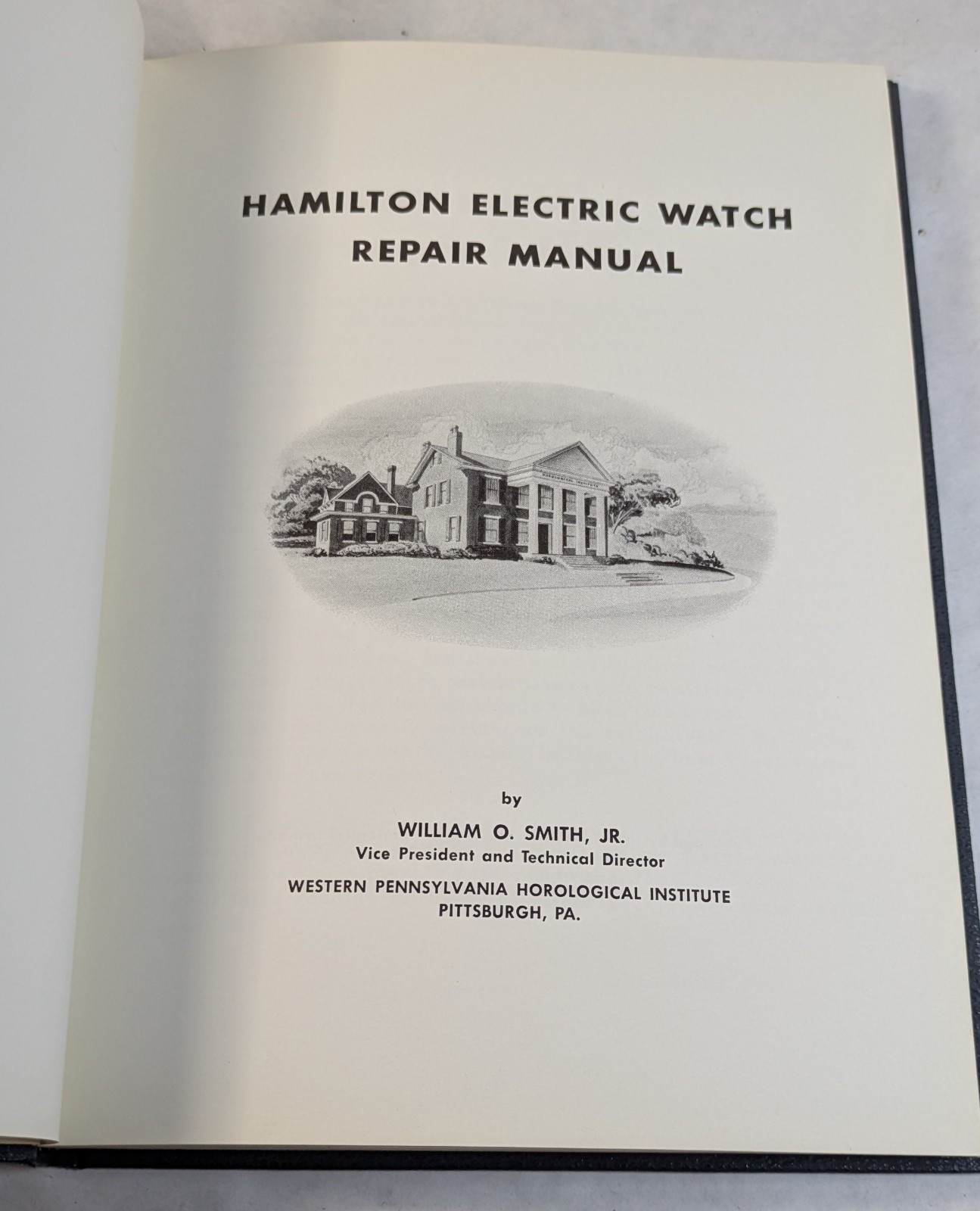 Hamilton Electric Watch Repair Manual 1958 Original Guide