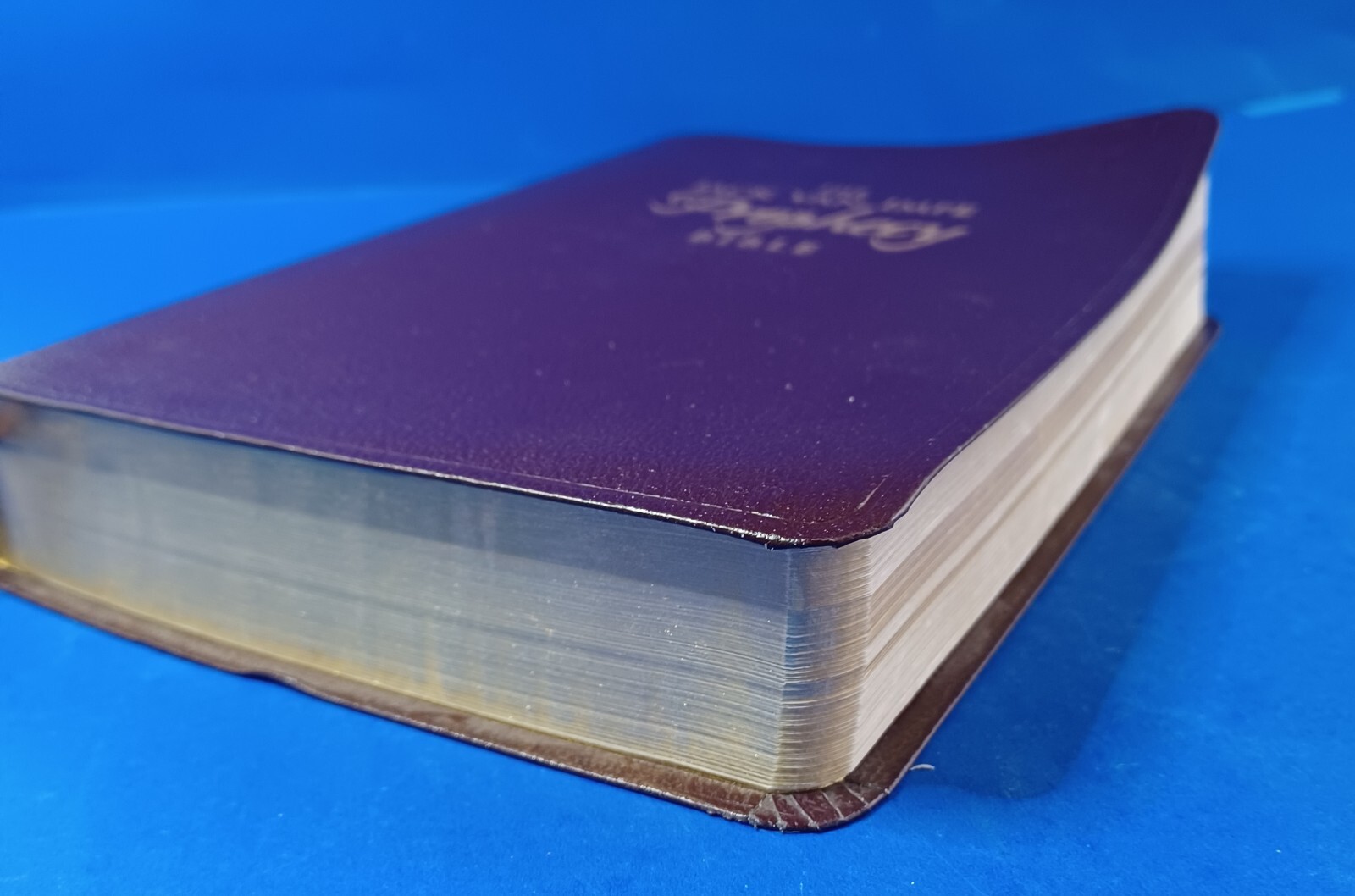 The Jack Van Impe Prophecy Bible Red Letter King James Limited Ed Gilt Pages