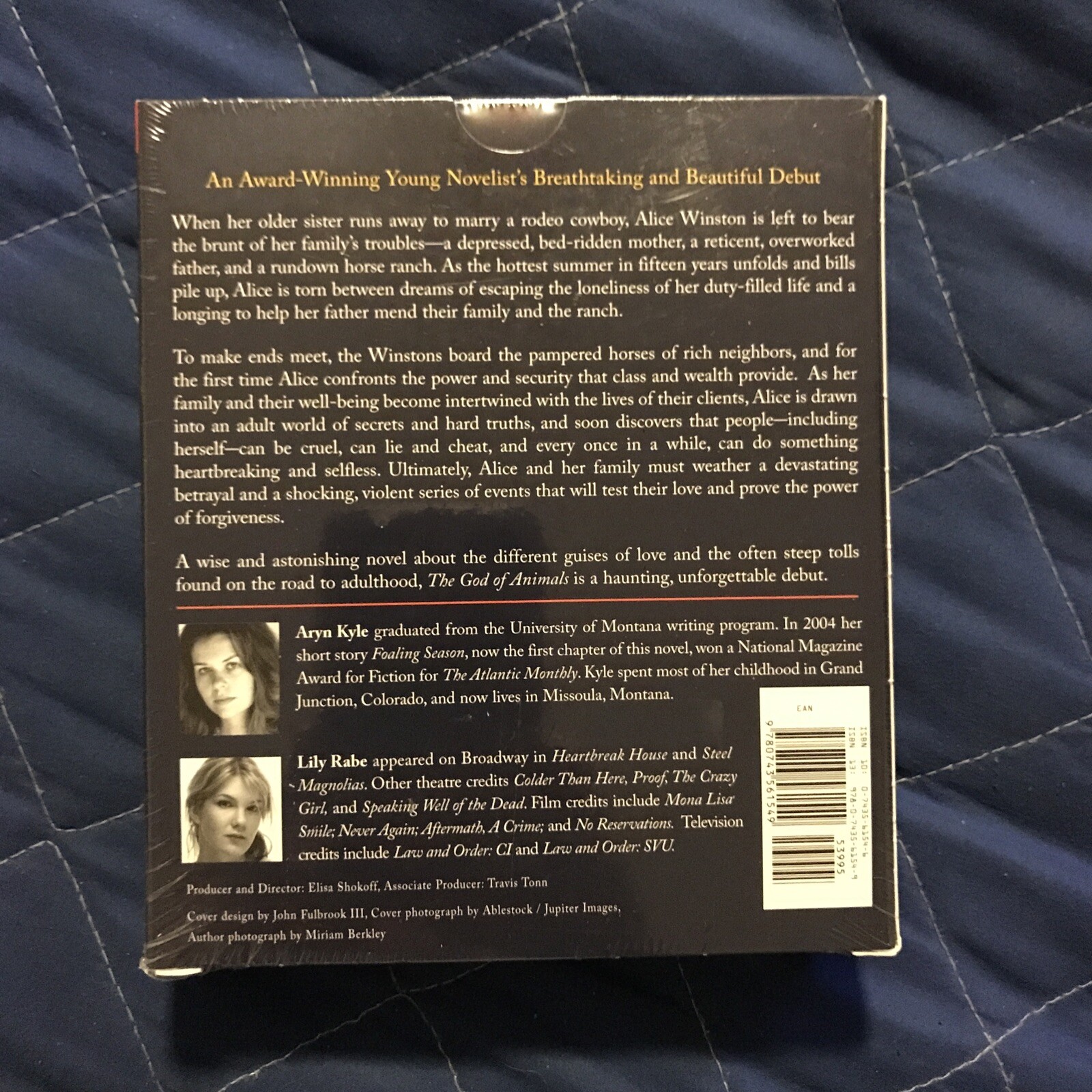 The God of Animals Aryn Kyle Audiobook New Unopened Sealed Unabridged