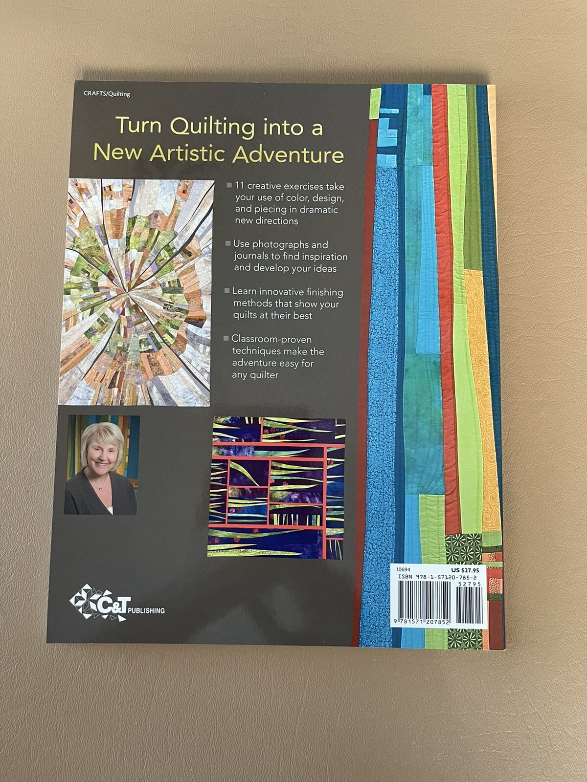 INTUITIVE COLOR & DESIGN: ADVENTURES IN ART QUILTING By Jean Wells*signed*