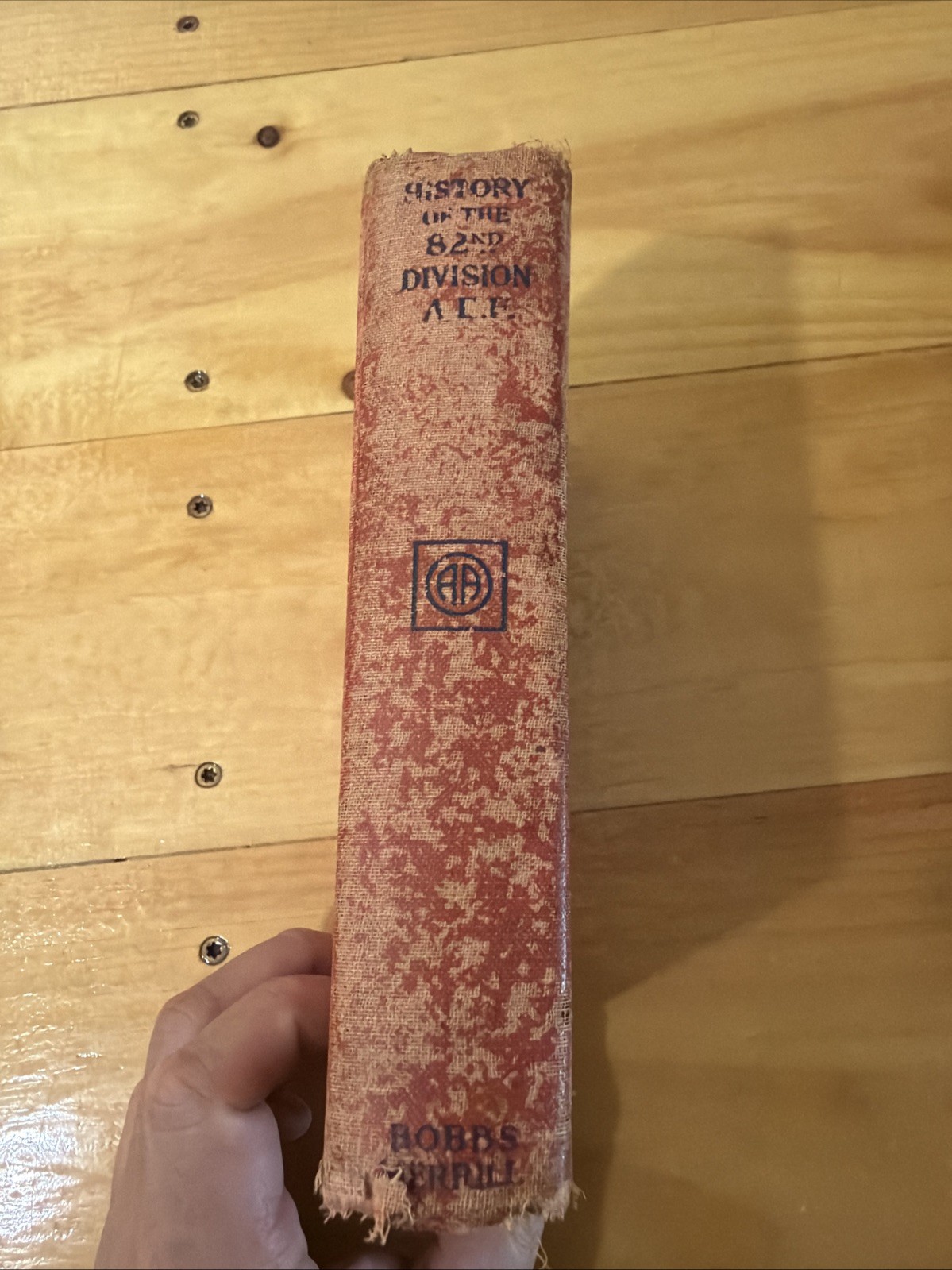 Vintage Official History of the 82nd Division American Expeditionary Forces 1919
