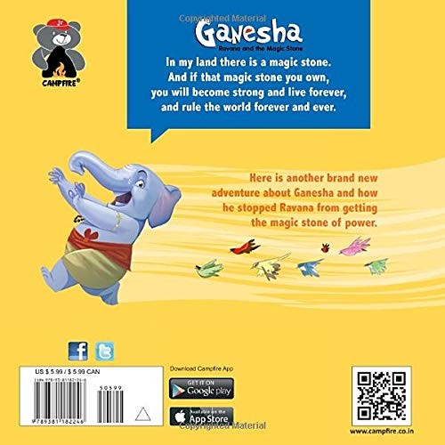 Ganesha: Ravana and the Magic Stone (Campfire Graphic Novels), Dutta, Sourav, Ex