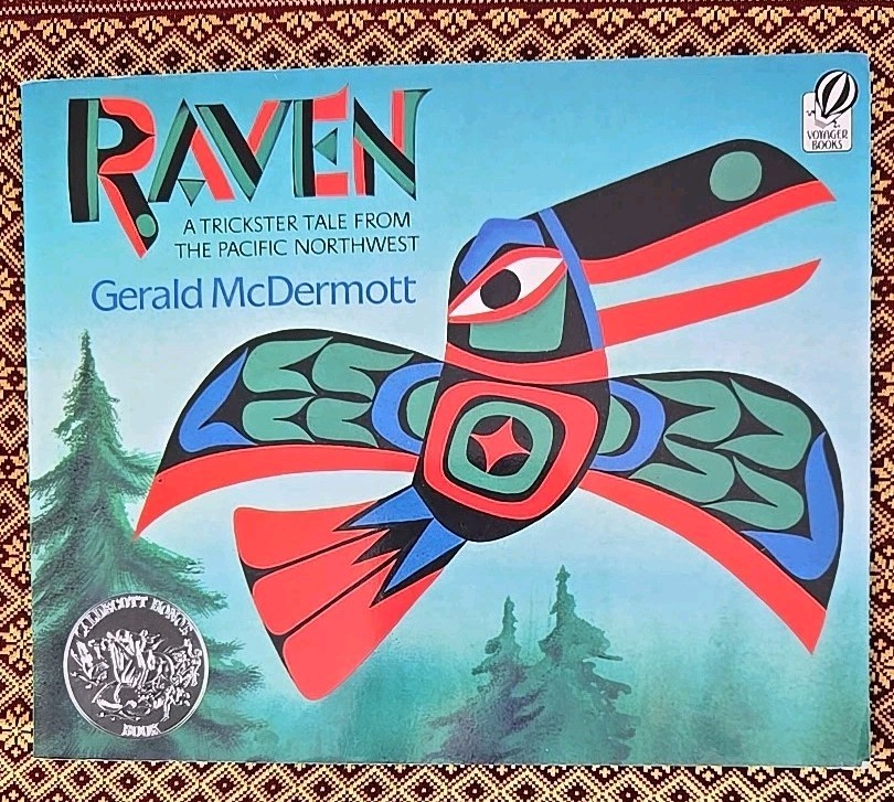 Lot 5 GERALD McDERMOTT Picture Books Anansi Arrow Coyote Zomo Raven PB