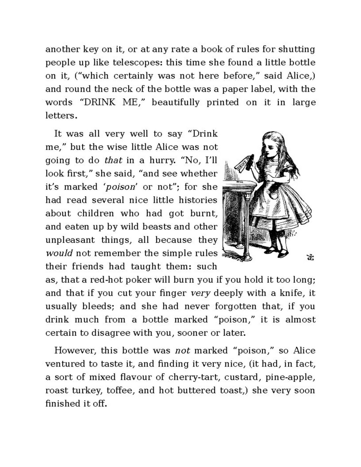 1899 Alice’s Adventures in Wonderland 144 Pages