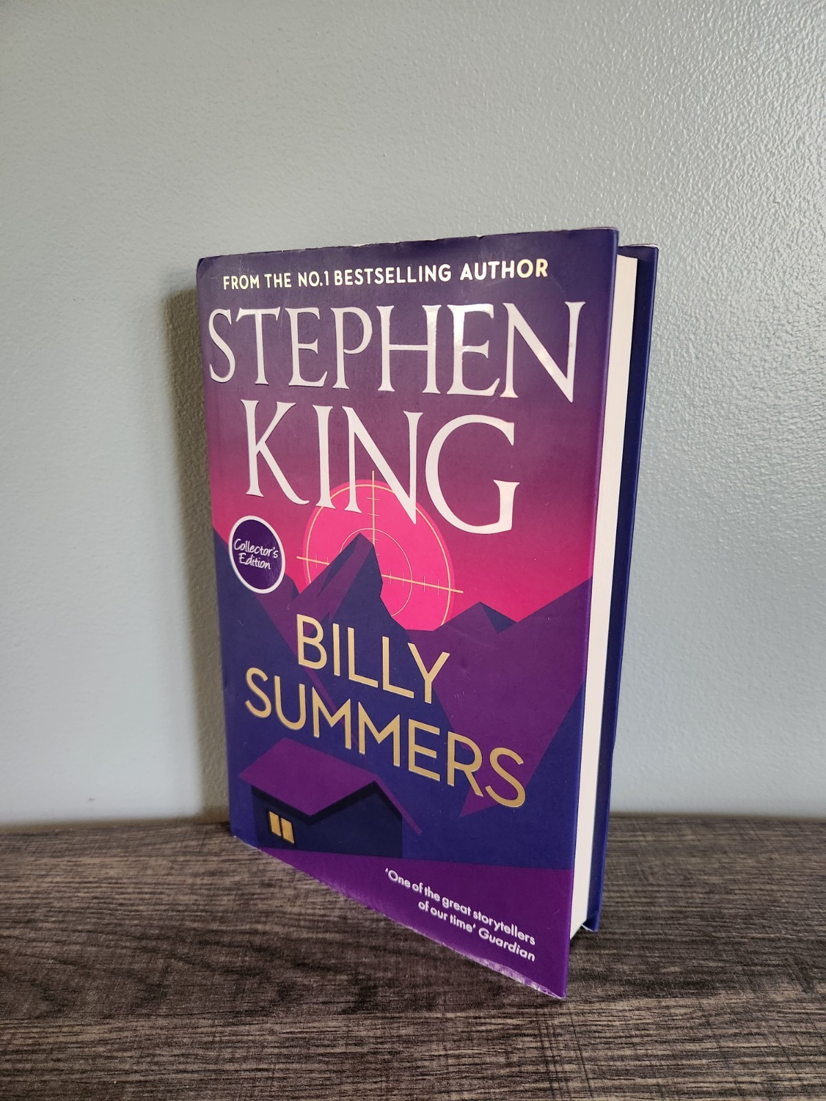 Stephen King BILLY SUMMERS UK Collector’s Edition Hardcover Hodder Special Cover