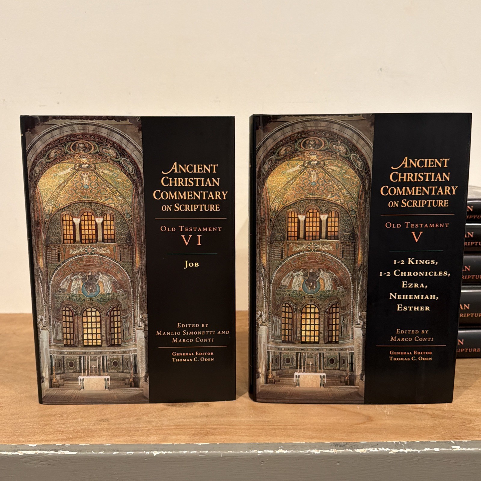 The Ancient Christian Commentary on Scripture [29 Volume Set] Hard Cover.