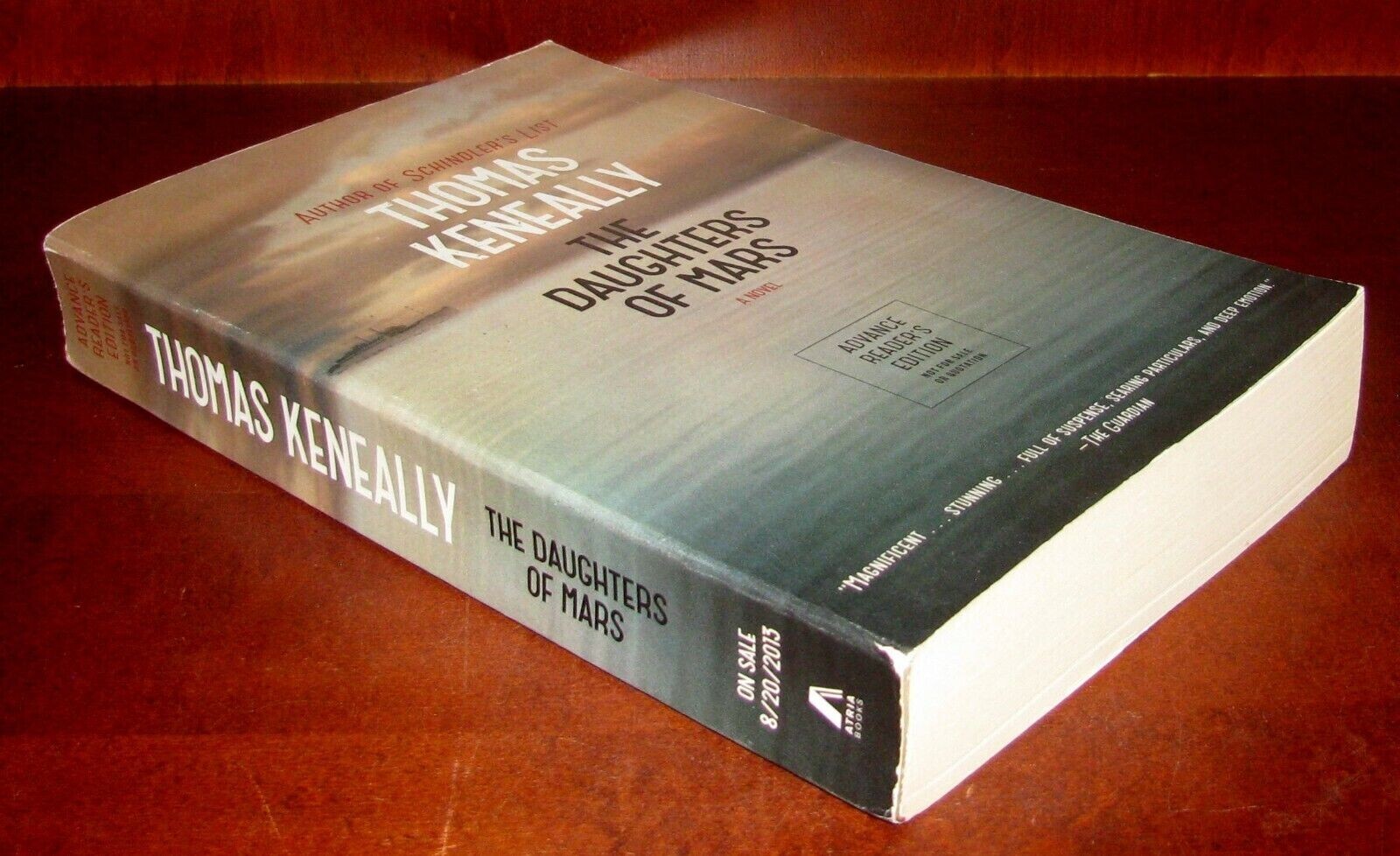 Daughters of Mars Thomas Keneally ARC Advance Reader Copy Atria Books 2013