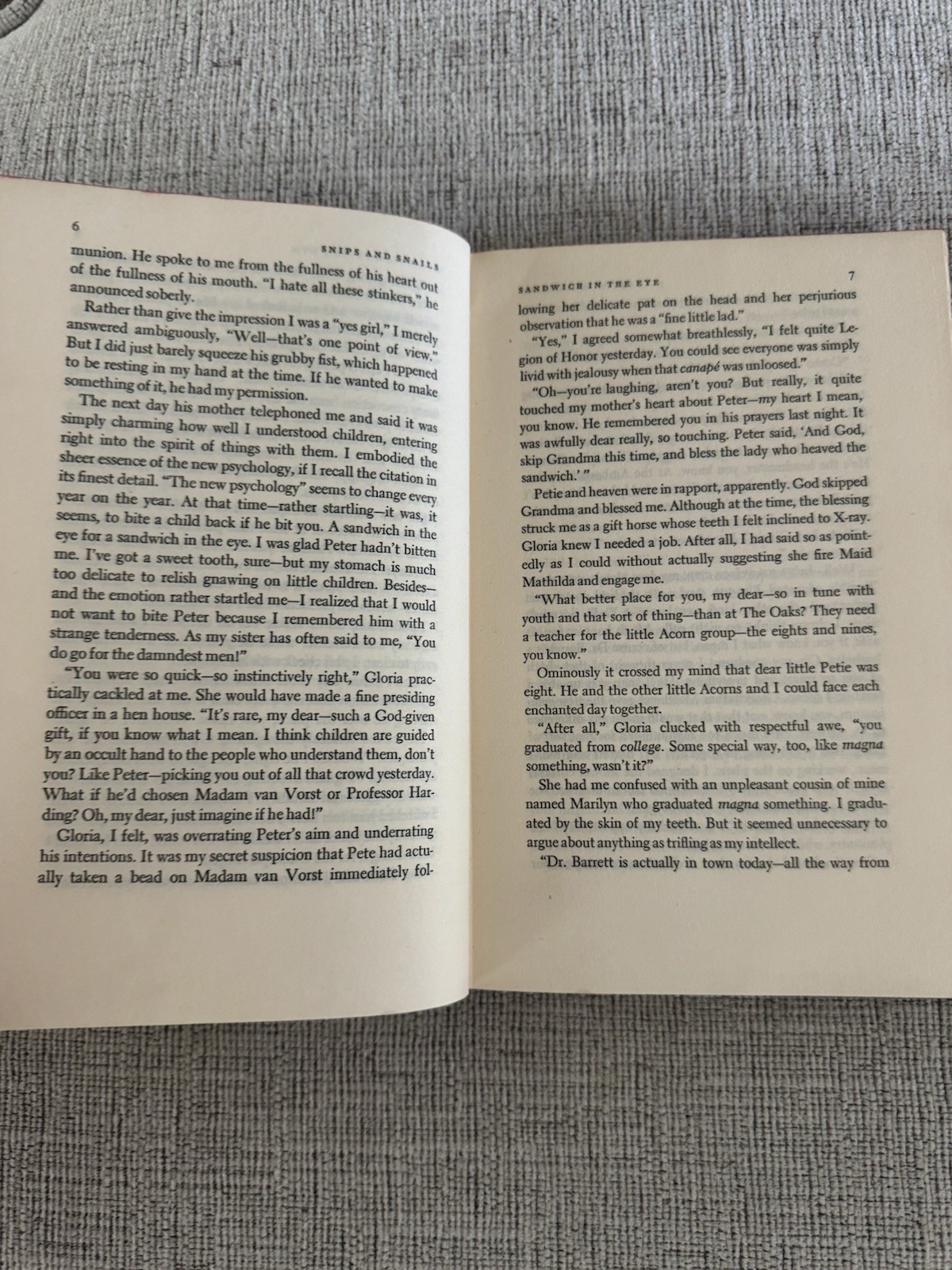 Louise Baker Snips and Snails 1953 Hardcover Vintage Novel McGraw-Hill