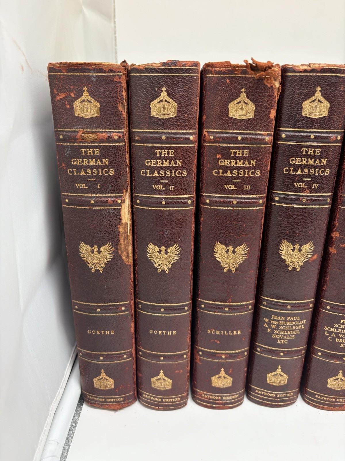 Antique The German Classics Patrons Edition 1-13 volumes 1913-14 Year / Rare