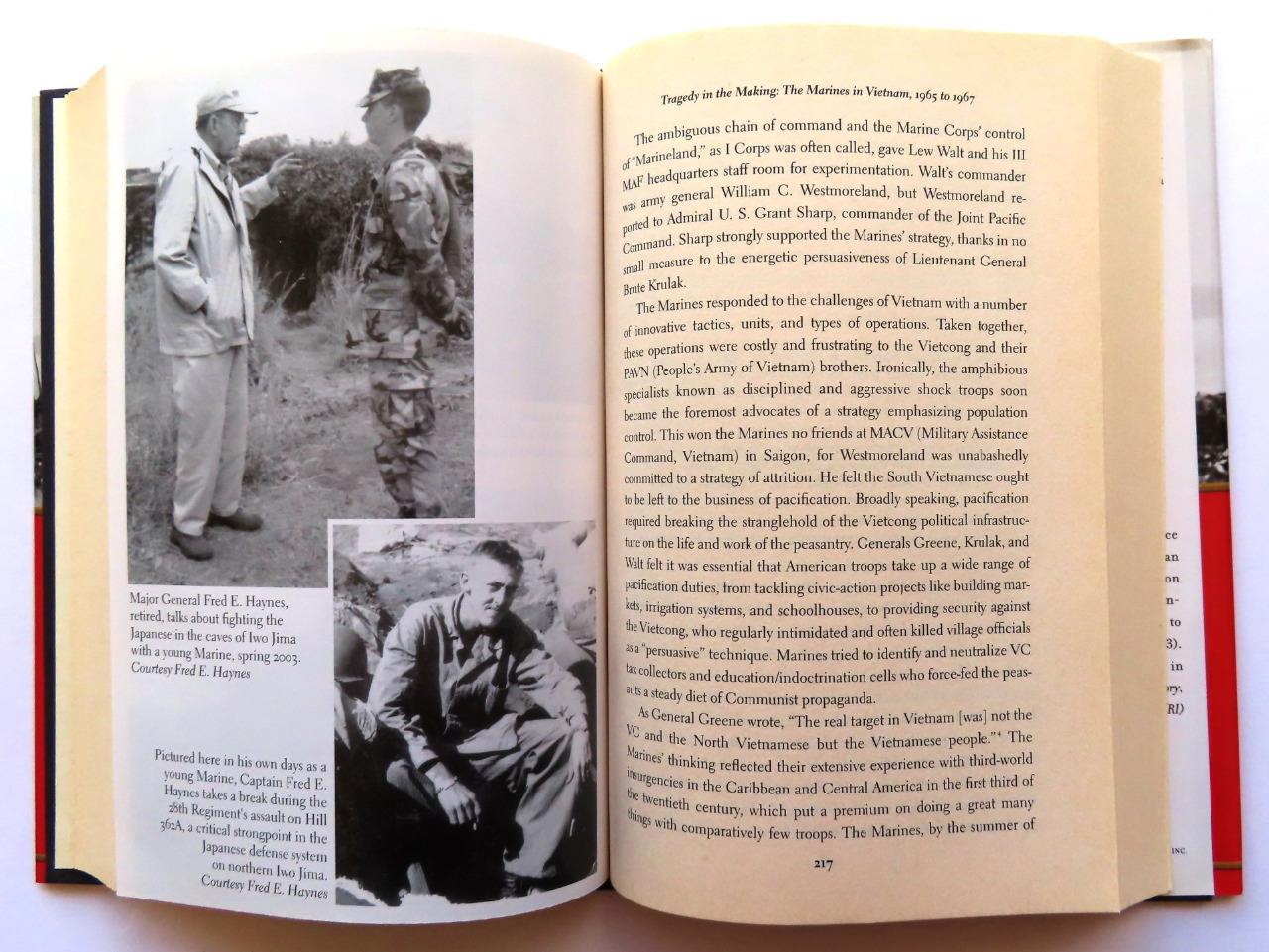 (424) American Spartans: US Marines Combat History Iwo to Iraq James War HB 2005