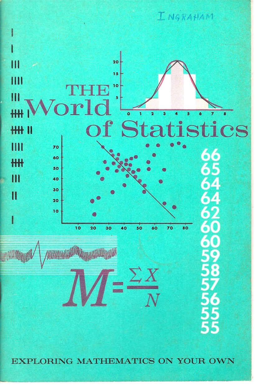 The World Of Statistics – Donovan A. Johnson Bklt 1961 PB Exploring Mathematics