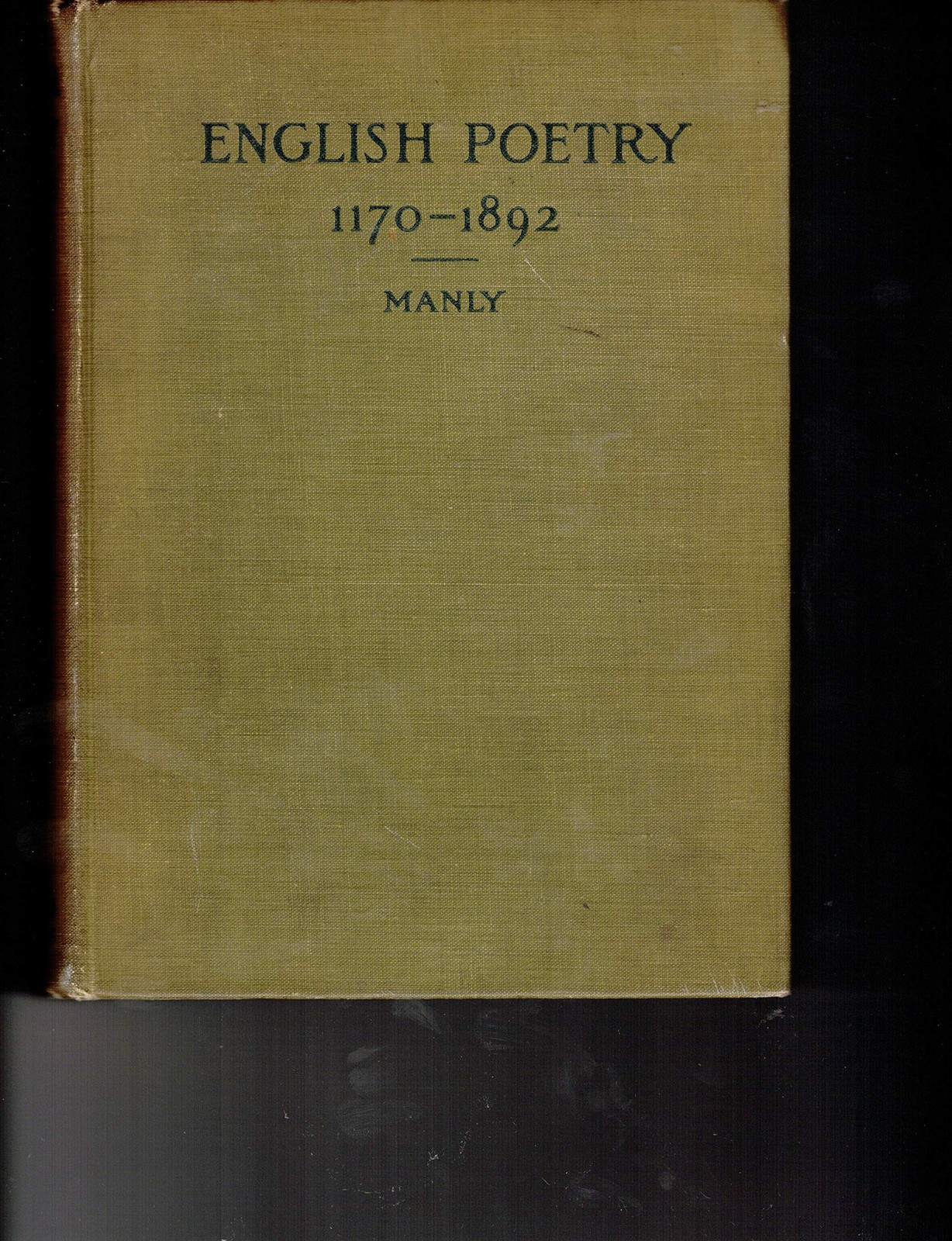 English Poetry (1170-1892)