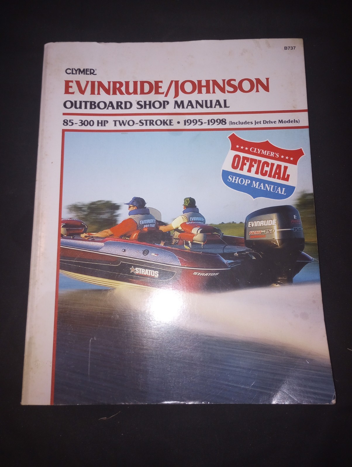 Evinrude/Johnson Two-Stroke Outboard Shop Manual 85-300, 1995-1998 Jet Drives G