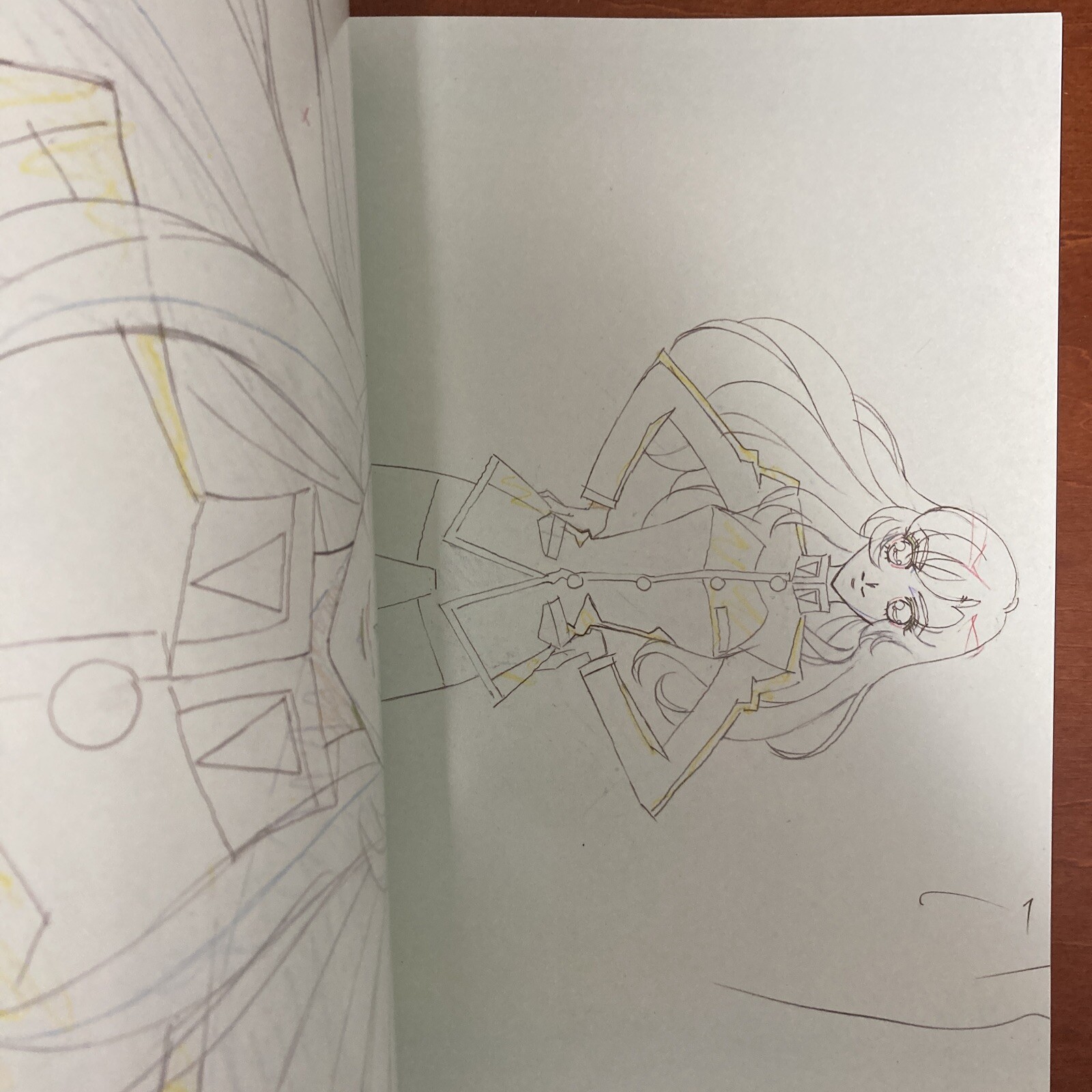 Revolutionary Girl Utena Art Book The hard core of UTENA Animation Side