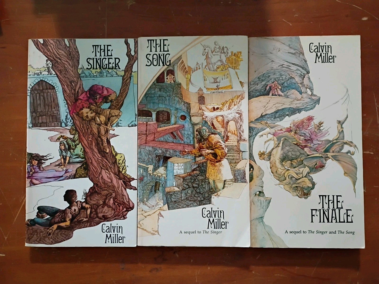 The Singer Trilogy Series by Calvin Miller InterVarsity Press