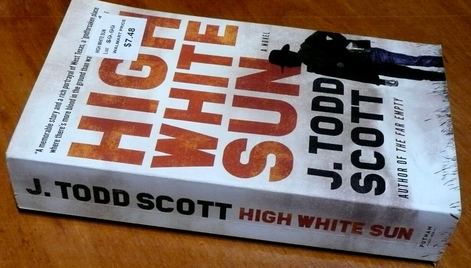 High White Sun by J. Todd Scott (2019, Us-Tall Rack Paperback) VGC