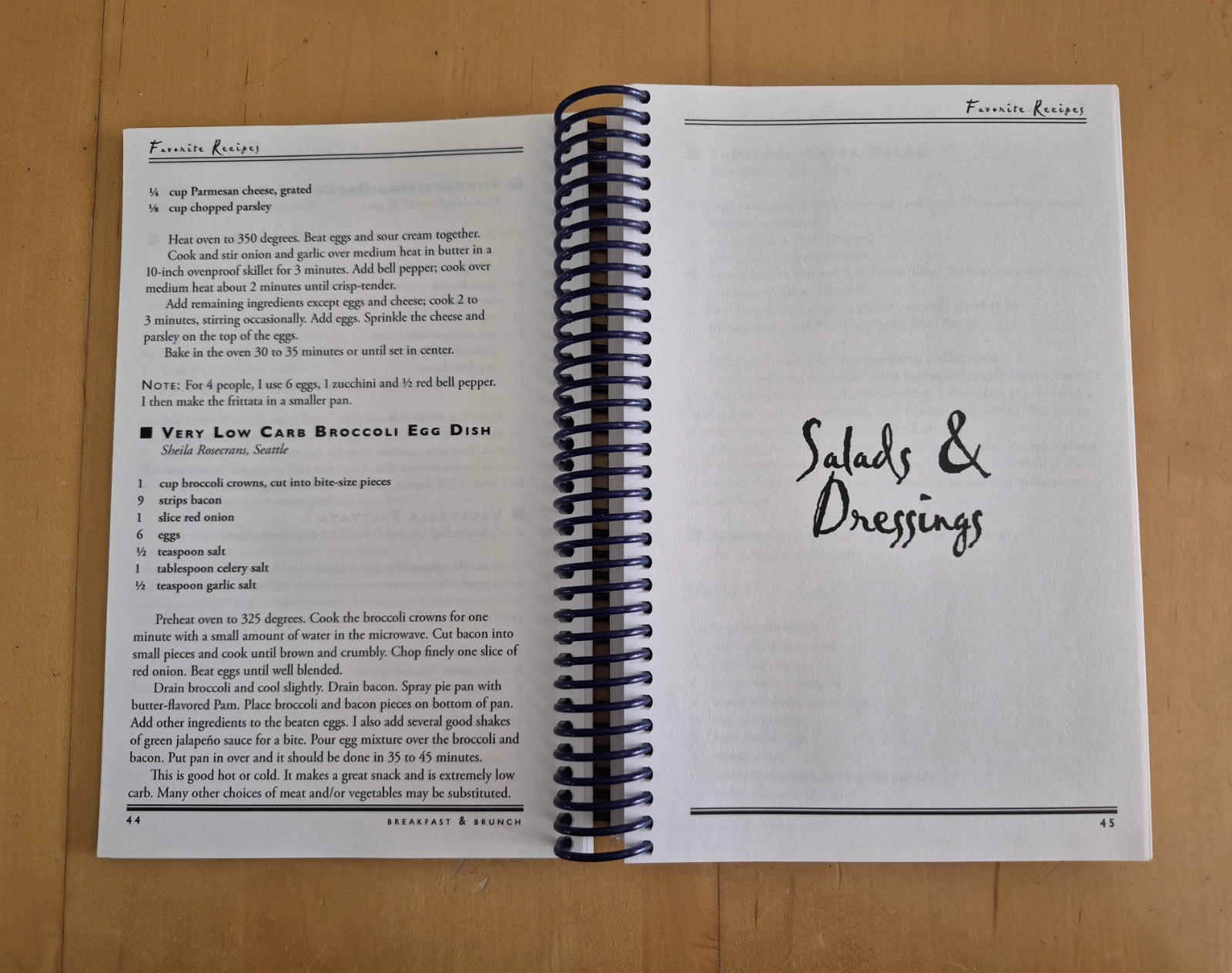 2004 KCTS COOKS FAVORITE RECIPES Spiral Bound 344 Page Recipe Cookbook – Seattle