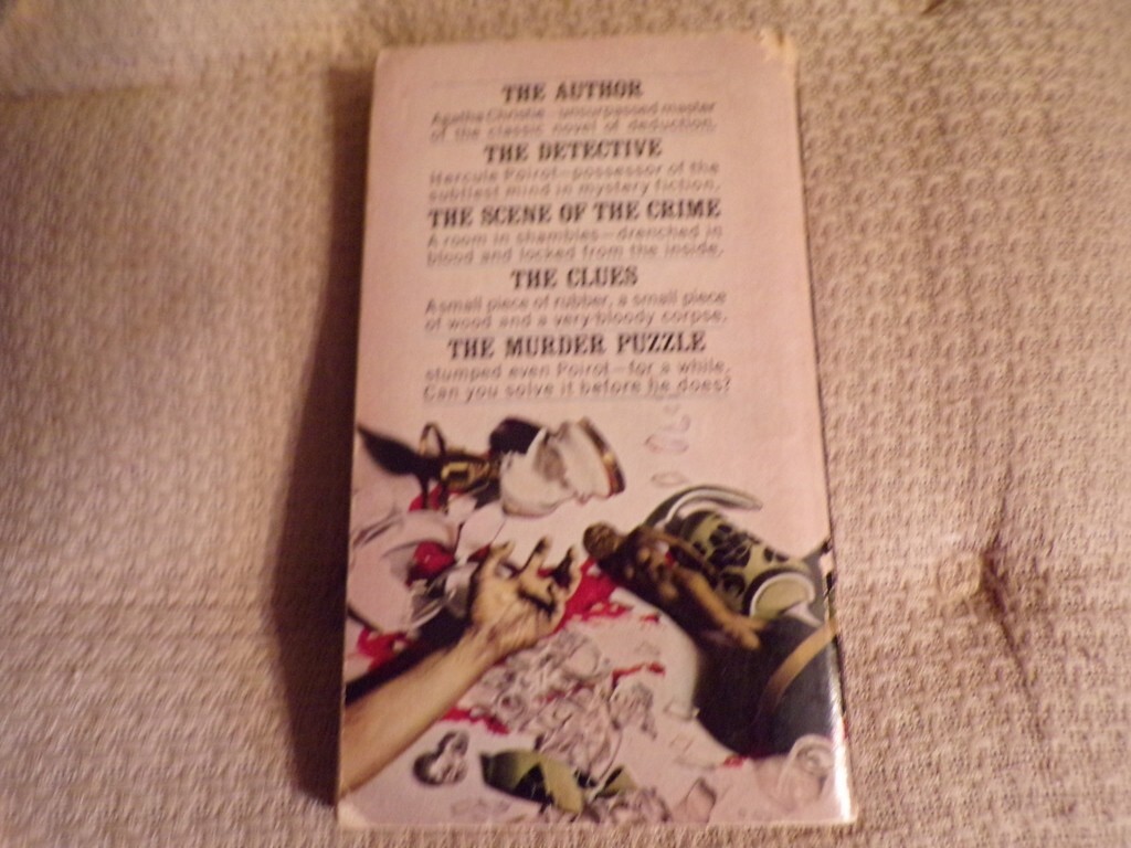 1962 A Holiday for Murder Agatha Christie Mystery Bantam Paperback