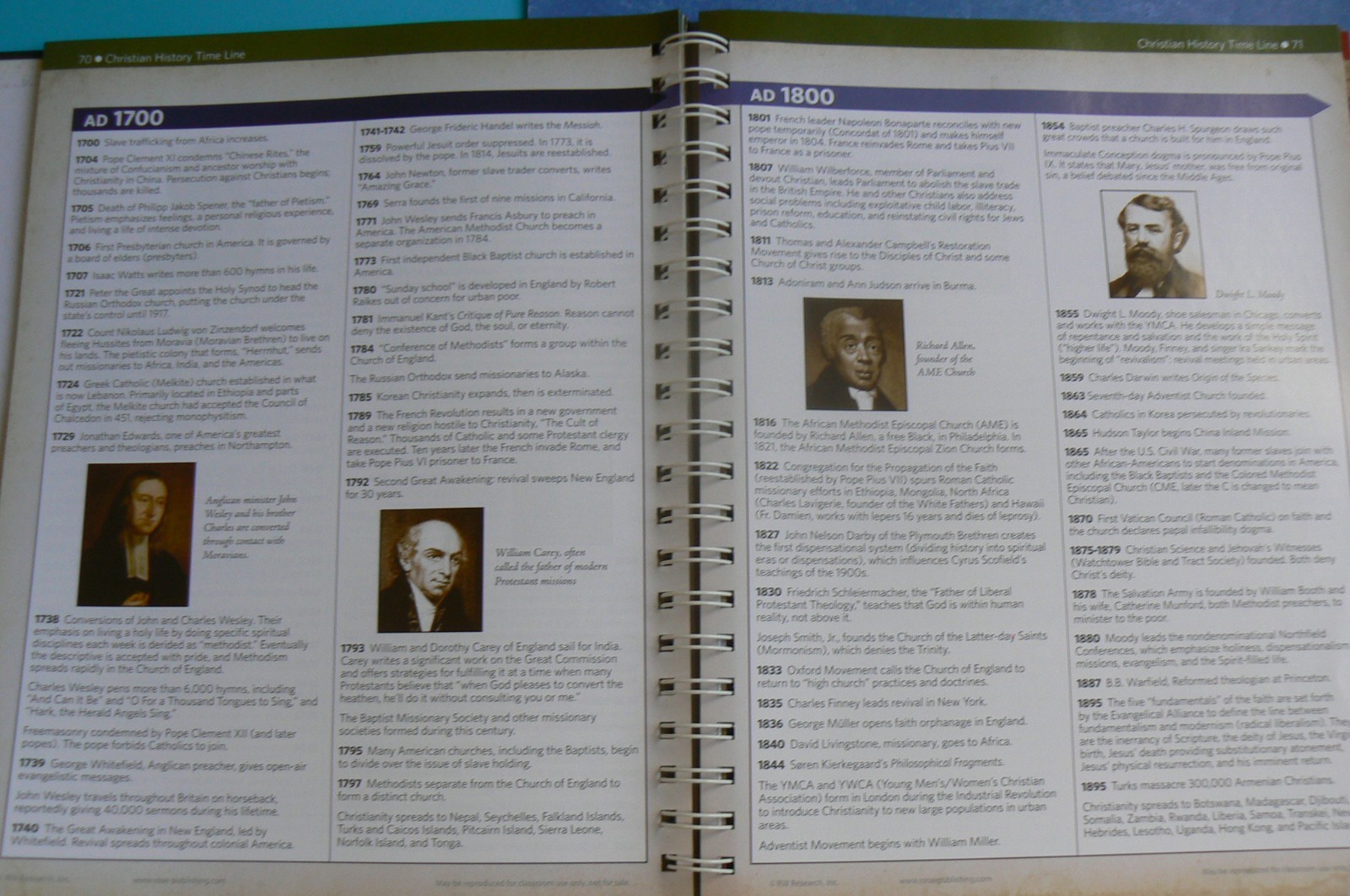 Rose Book of Bible Charts,Maps, &Time Lines,10th Anniversary Ed.spiral HC 2015