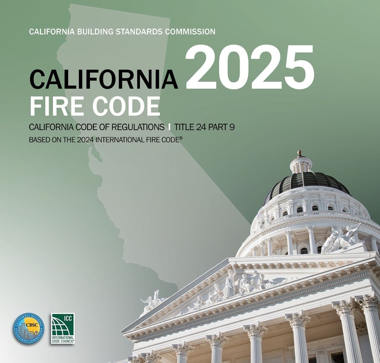 2025 California Fire Code, Title 24, ISBN 9781967590100