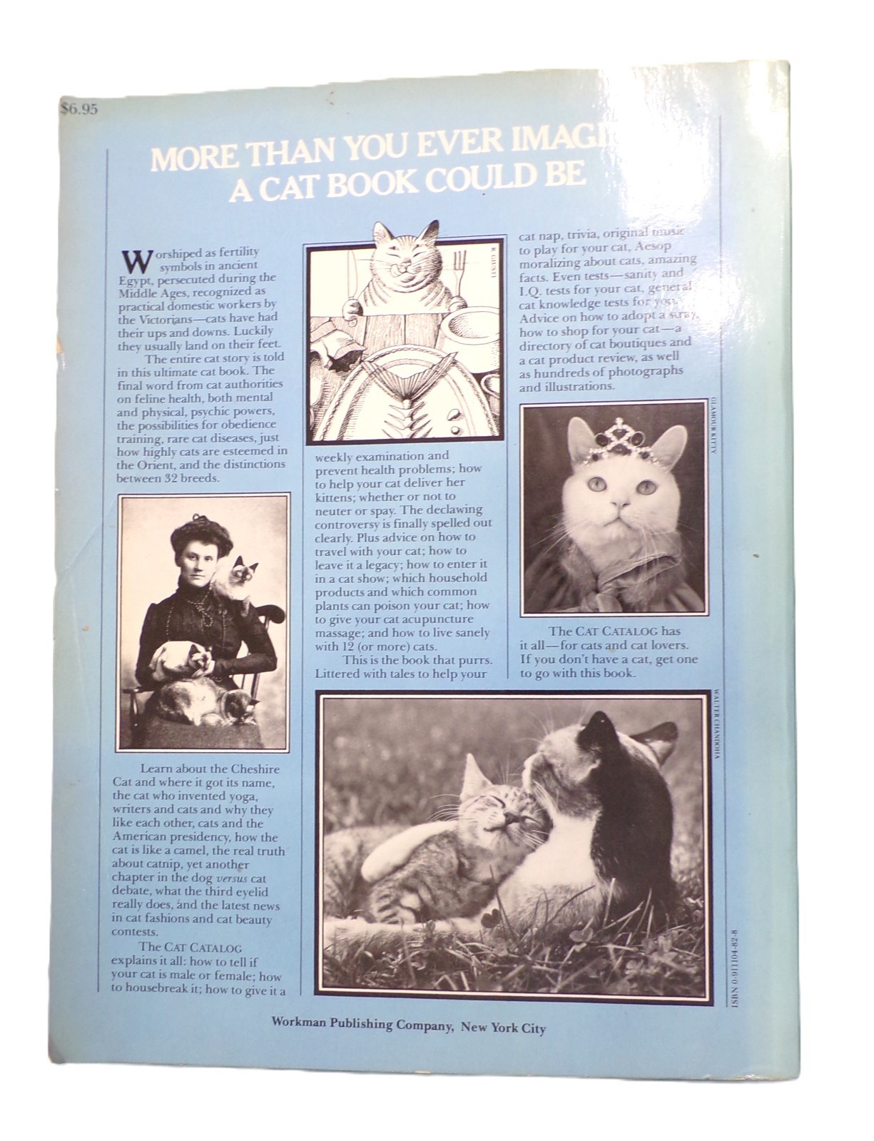 „Cat Catalog“, The Ultimate Cat Book, Large „Very Good“ 1st Ed. Book, 352 pages
