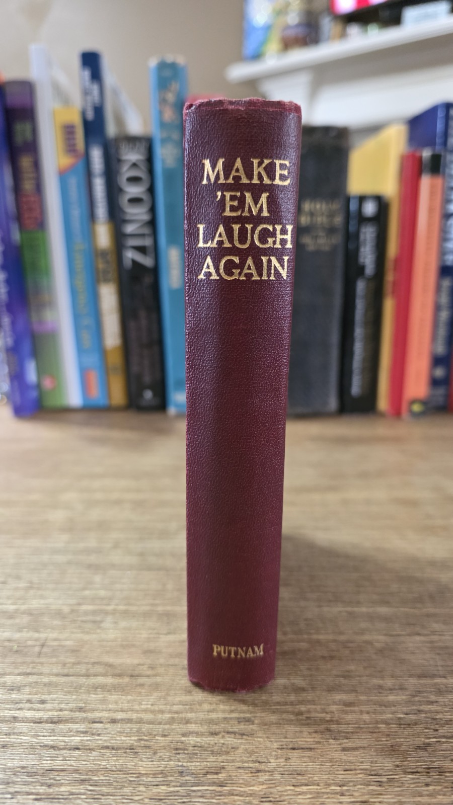 Make ‚Em Laugh Again! 1928 Charles N. Lurie Humor Jokes Vintage Hardcover