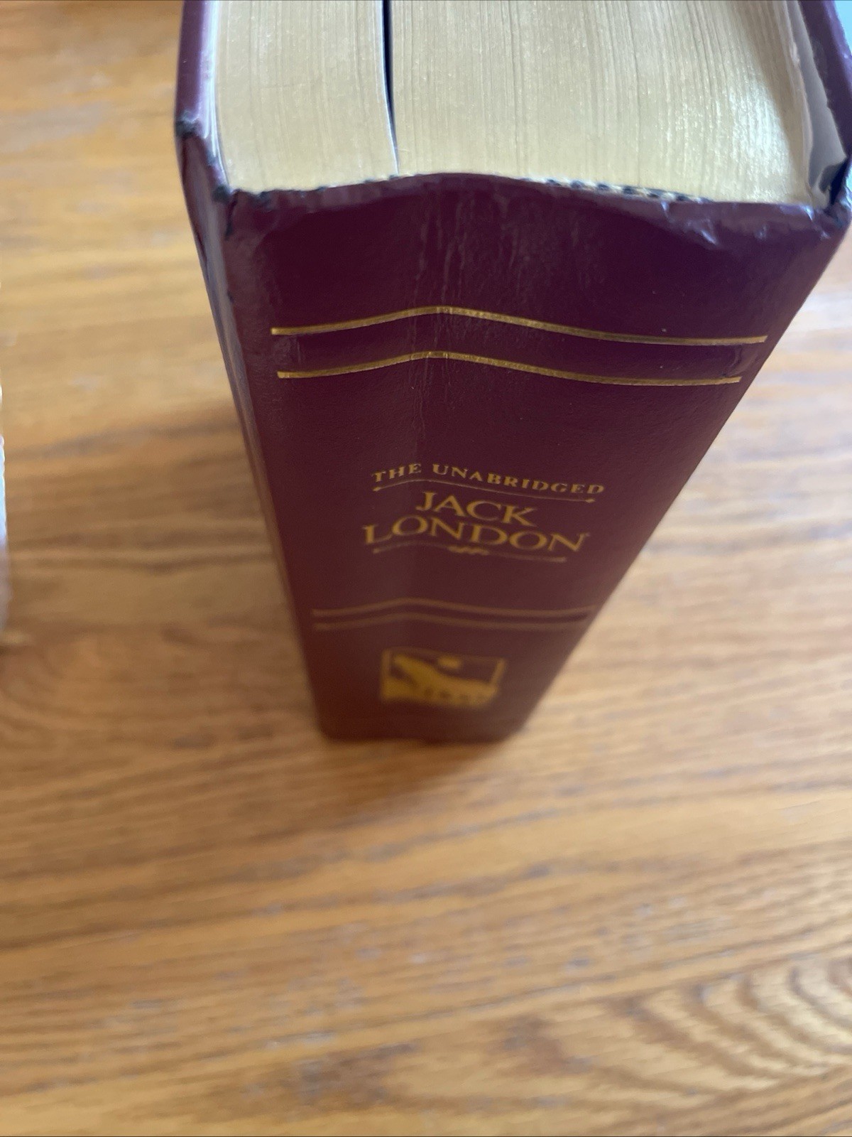The Unabridged Jack London Book Hardcover Leather Bound Luxury Edition 1997