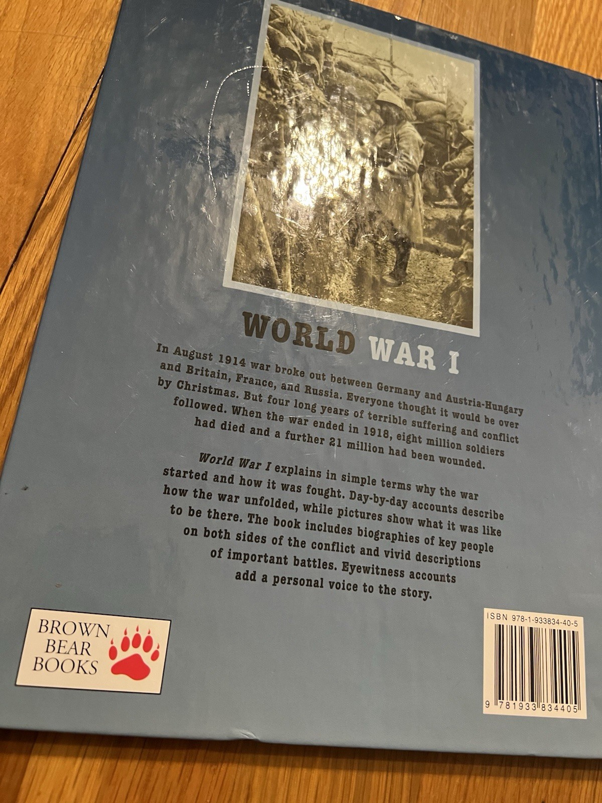 Two Kids Educational Books On WW1 – USED Ex-Library Hardcovers
