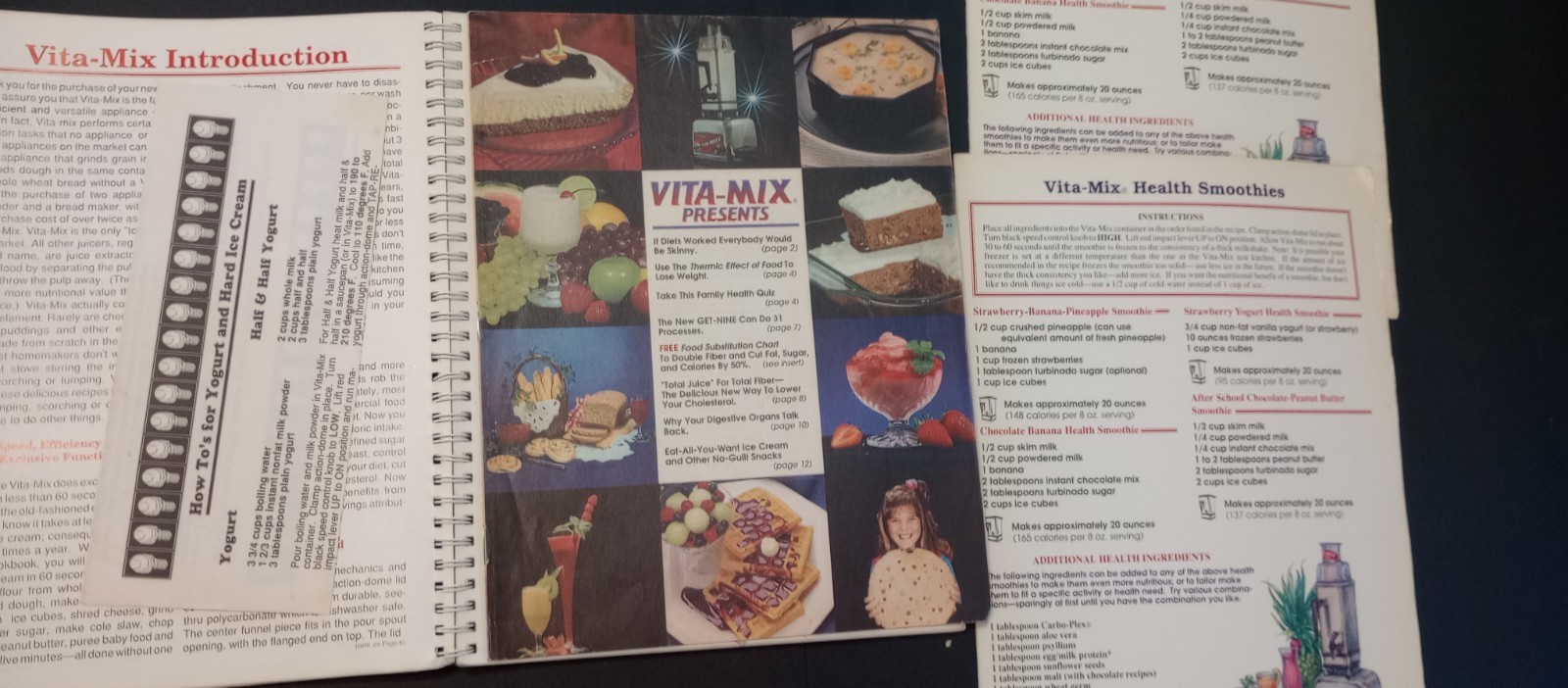The Versatile Vita-Mix Recipe Book Vitamix Foods for Every Occasion 1989 Health