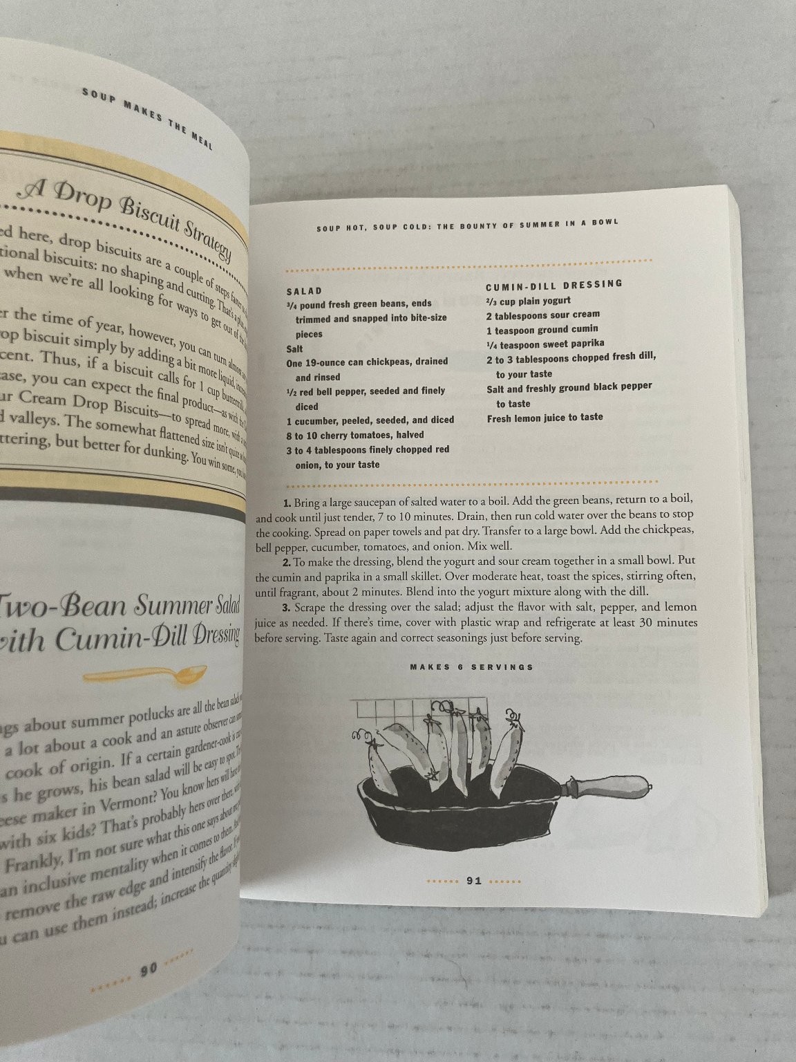 Soup Makes the Meal Ken Haedrich 2001 Cookbook Recipes Harvard Common Press PB