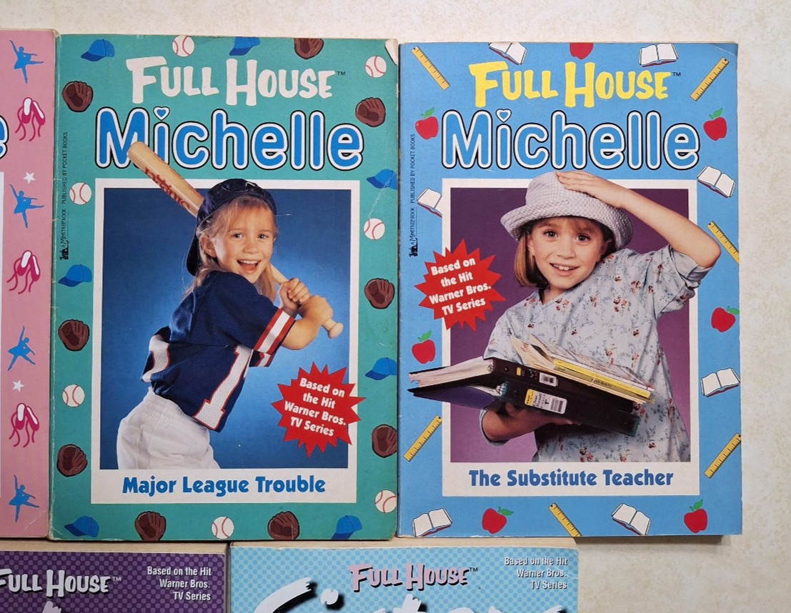Full House Books Lot Vintage 1990s Stephanie Michelle Paperbacks Novels Chapter