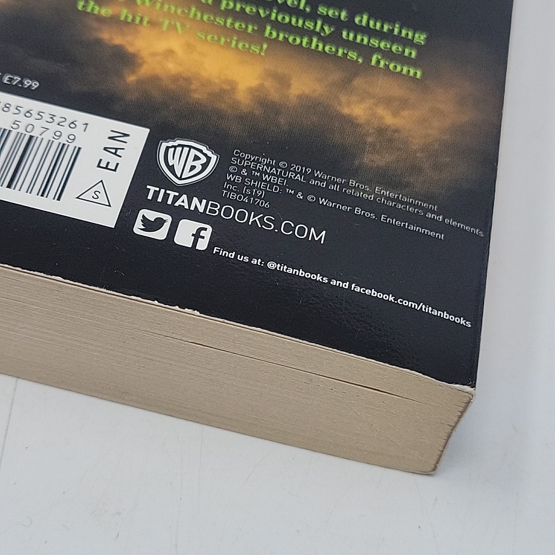 Supernatural – Children of Anubis by Tim Waggoner (2019, Mass Market) Sm DAMAGE