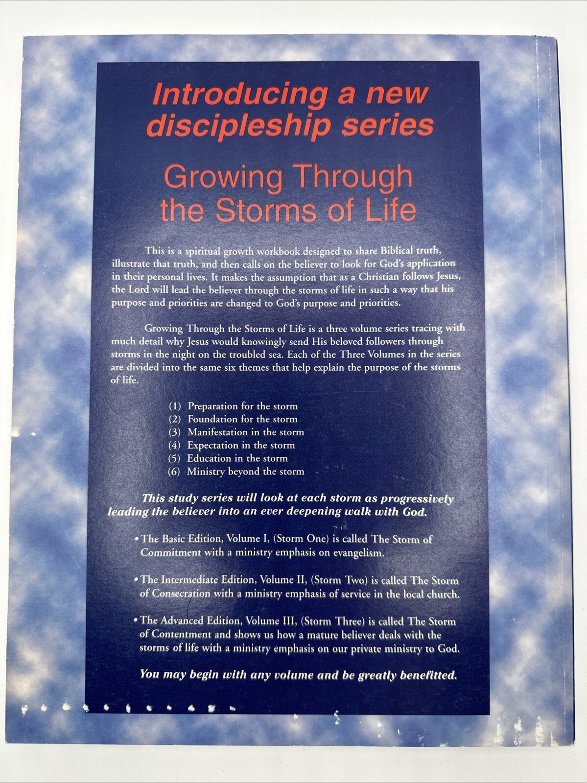 Growing Through The Storms Of Life Signed Truman Herring Volume 2 PB 302 Pages