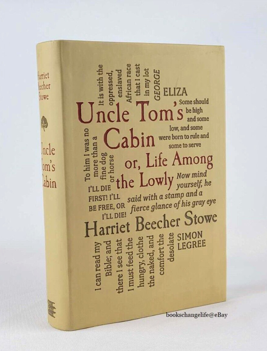 UNCLE TOM’S CABIN by Harriet Beecher Stowe Flexi Bound Faux Leather Classic NEW