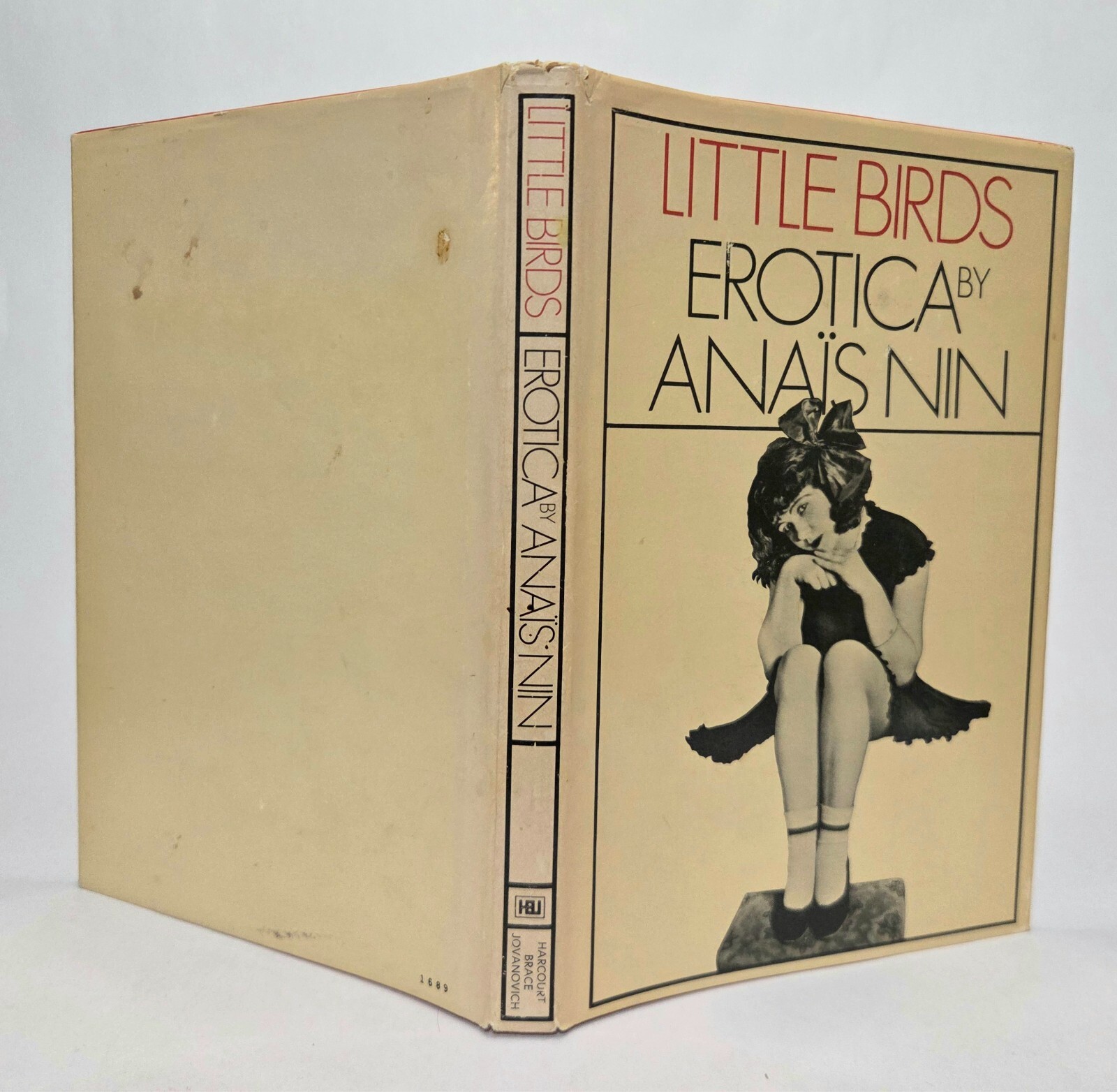 Little Birds Erotica by Anais Nin 1979 Book Club Edition Hardcover w/DJ