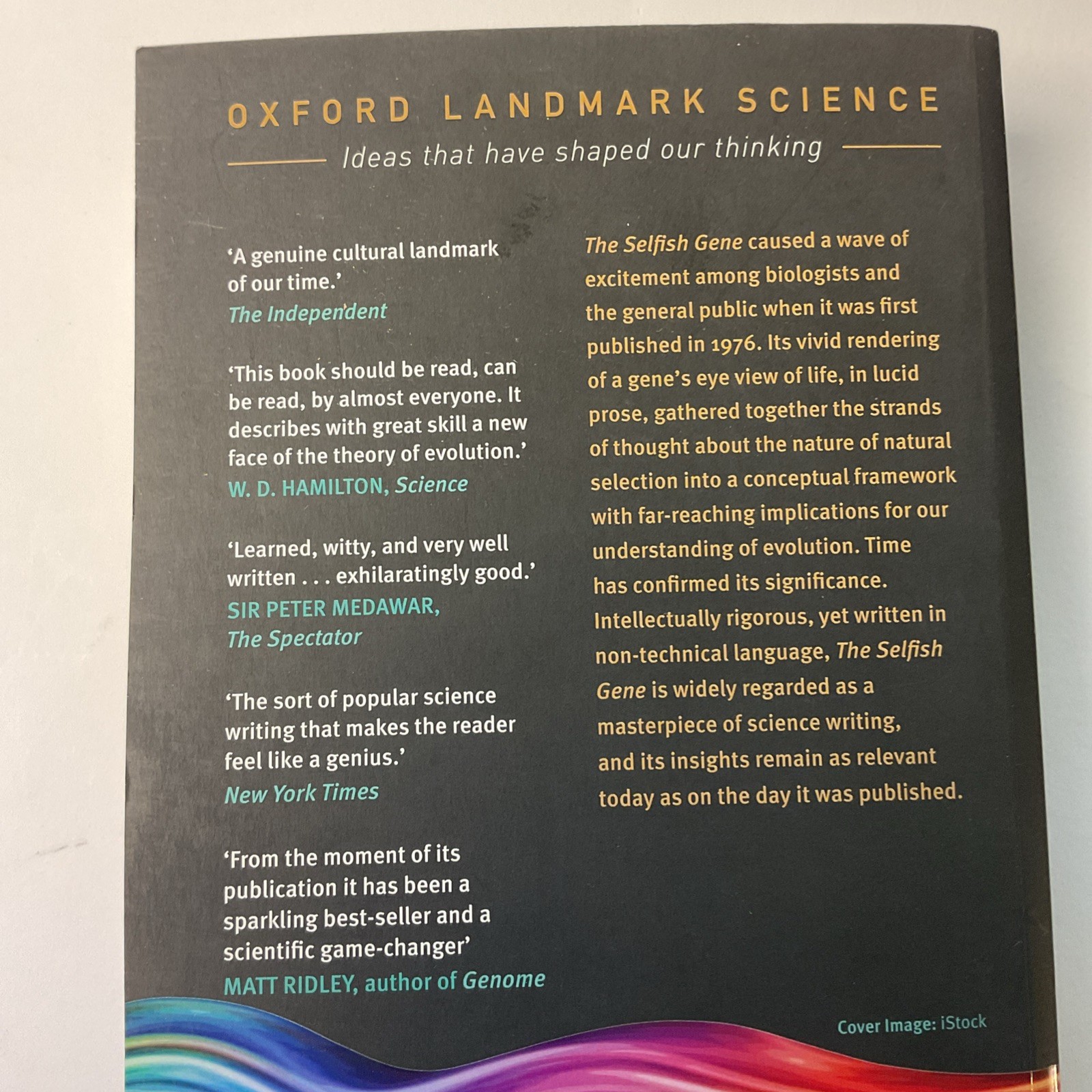 Selfish Gene : 40th Anniversary Edition by Richard Dawkins (2016 Paperback)